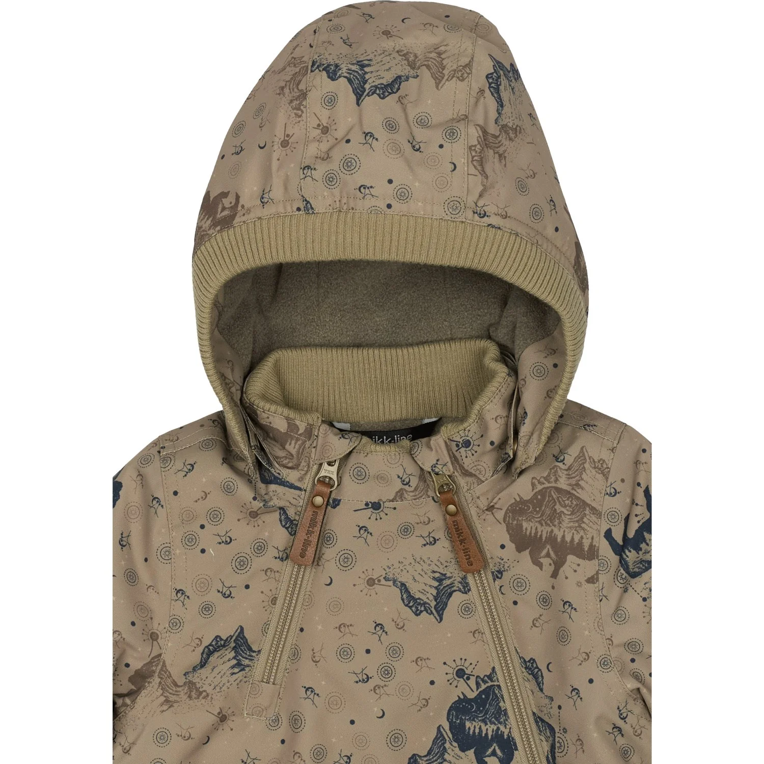 Mikk-Line Coriander Polyester Baby Jacket AOP - Image 5