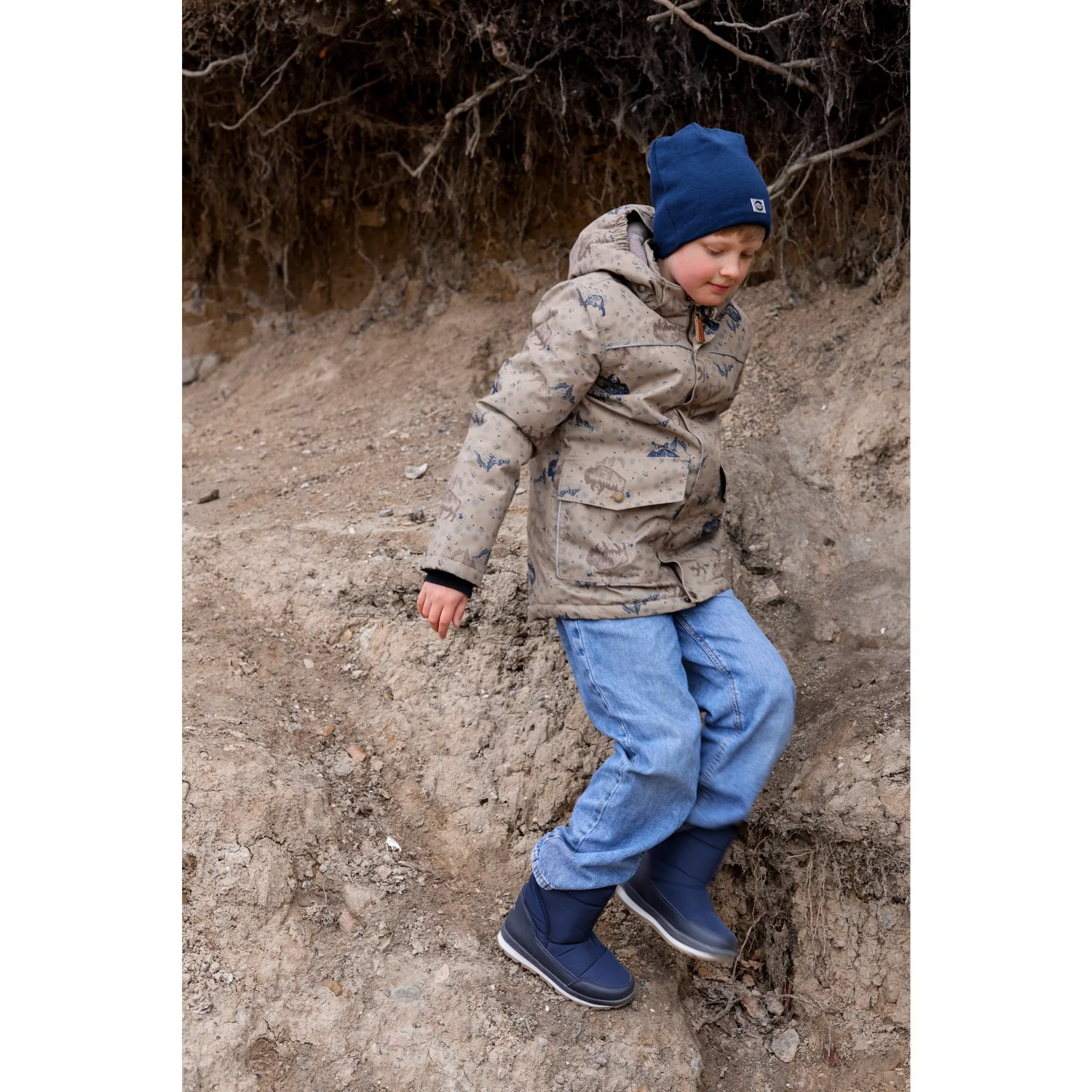 Mikk-Line Coriander Polyester Boys Jacket AOP - Image 4