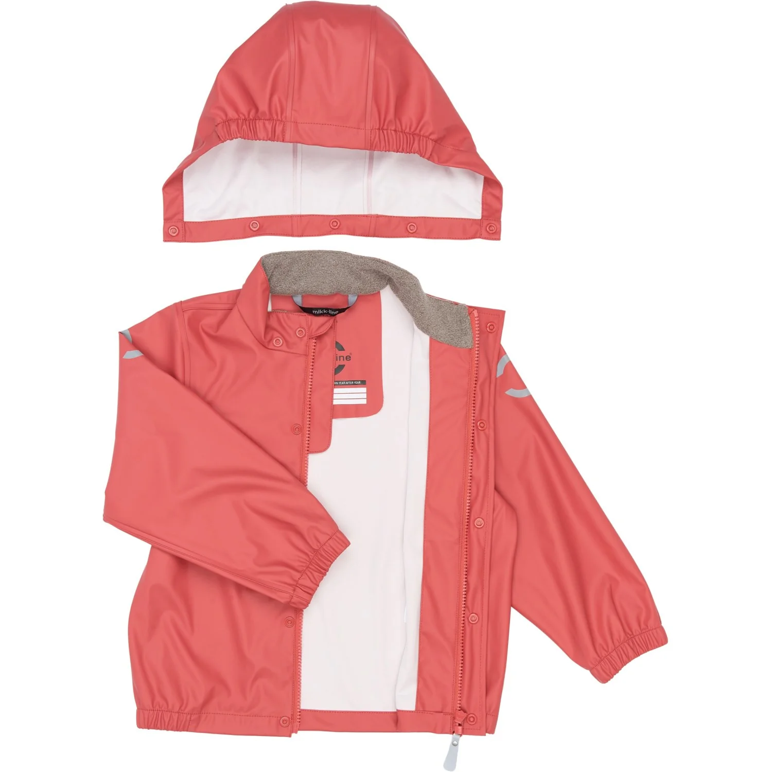 Mikk-Line Cranberry Pu Rain - Image 8