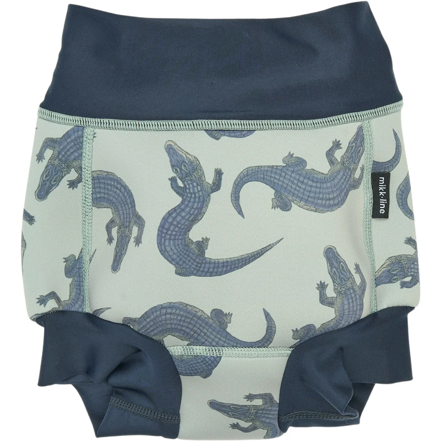 Mikk-Line Croco AOP Swim Baby Pant AOP