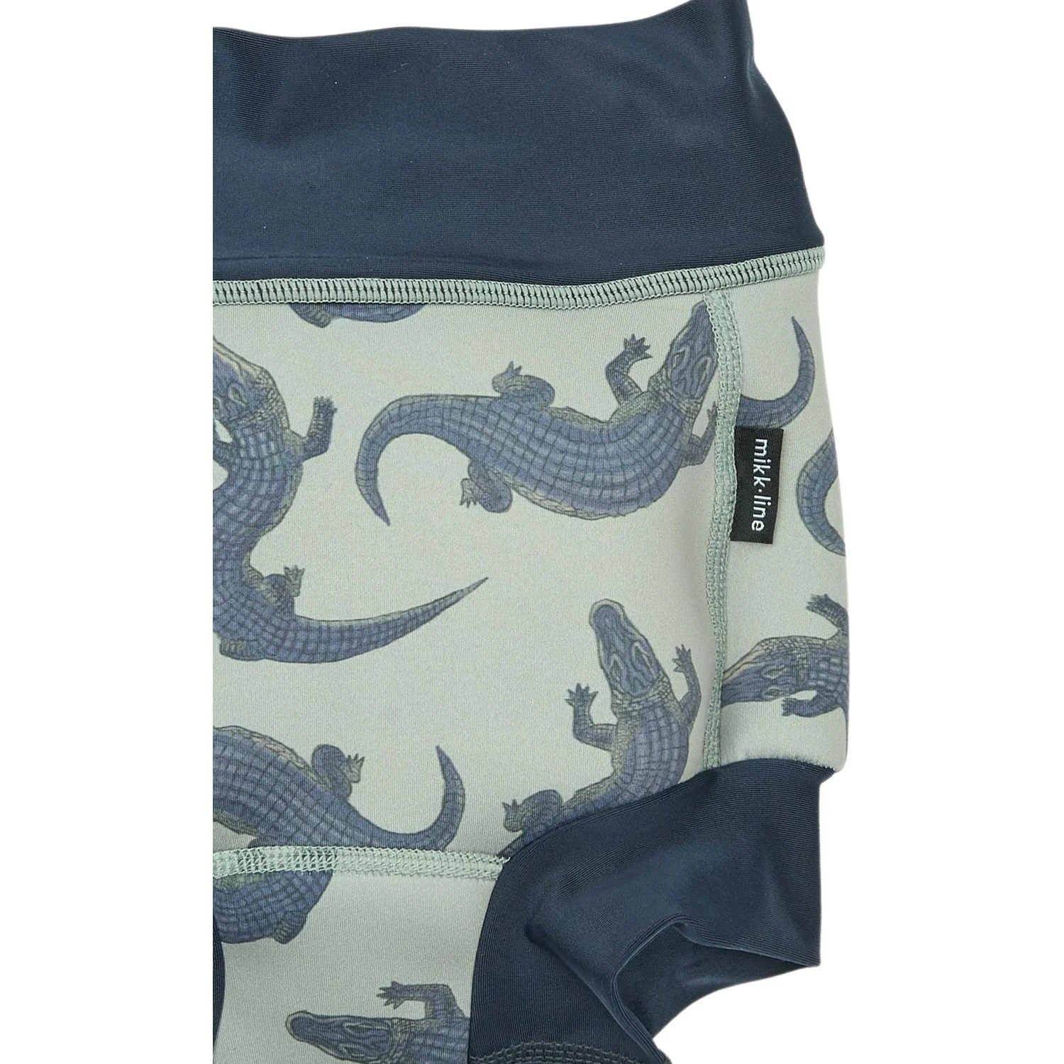 Mikk-Line Croco AOP Swim Baby Pant AOP - Image 5