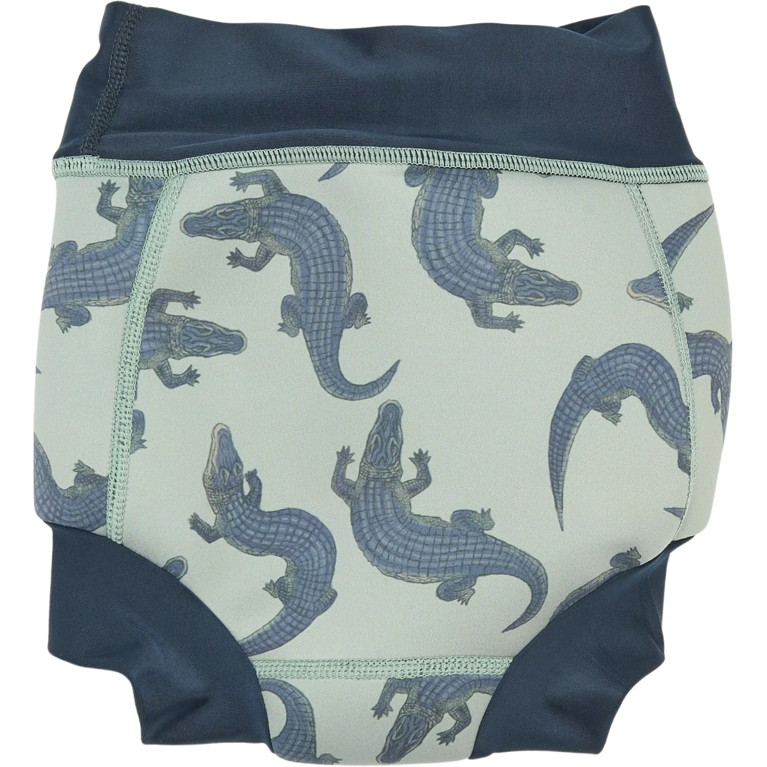 Mikk-Line Croco AOP Swim Baby Pant AOP - Image 6