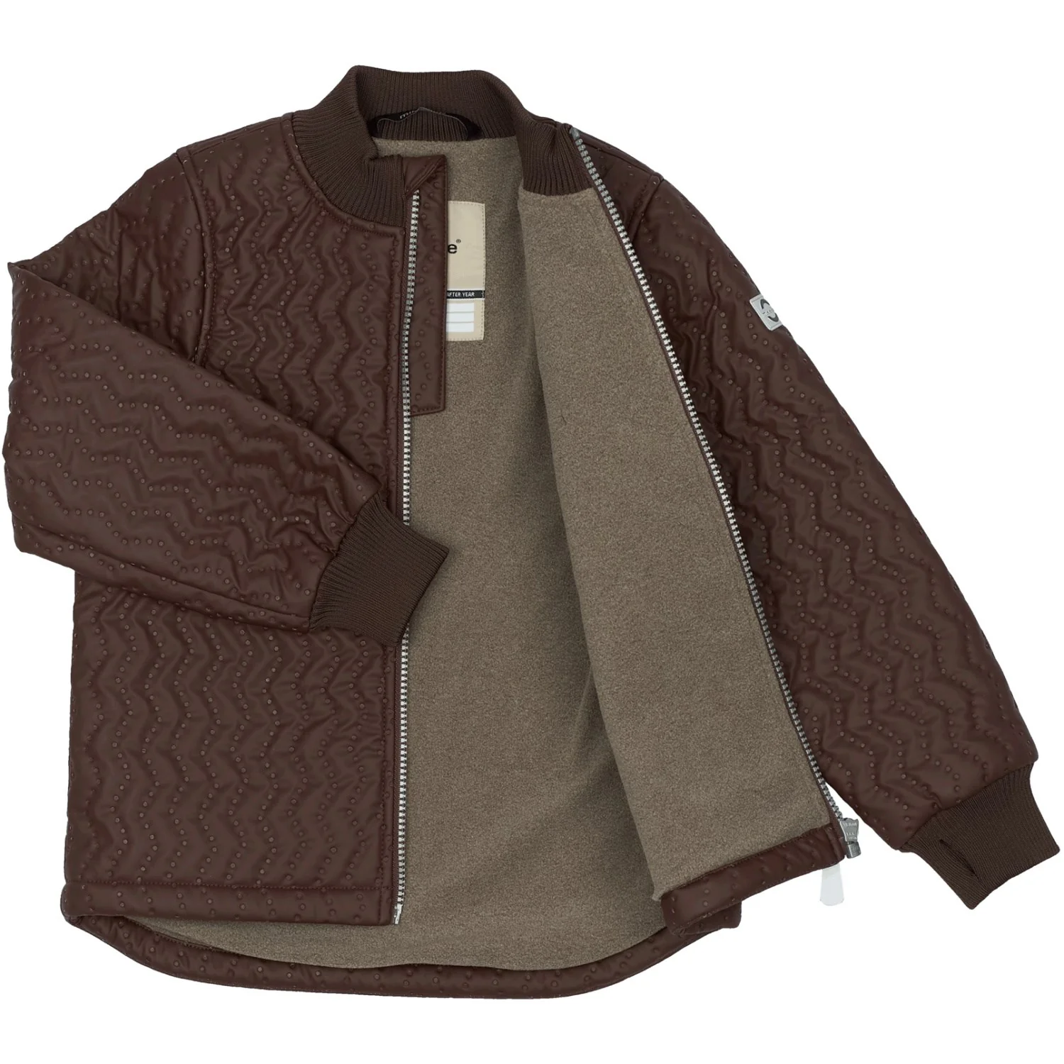 Mikk-Line French Roast Duvet Set W. Fleece - Image 5