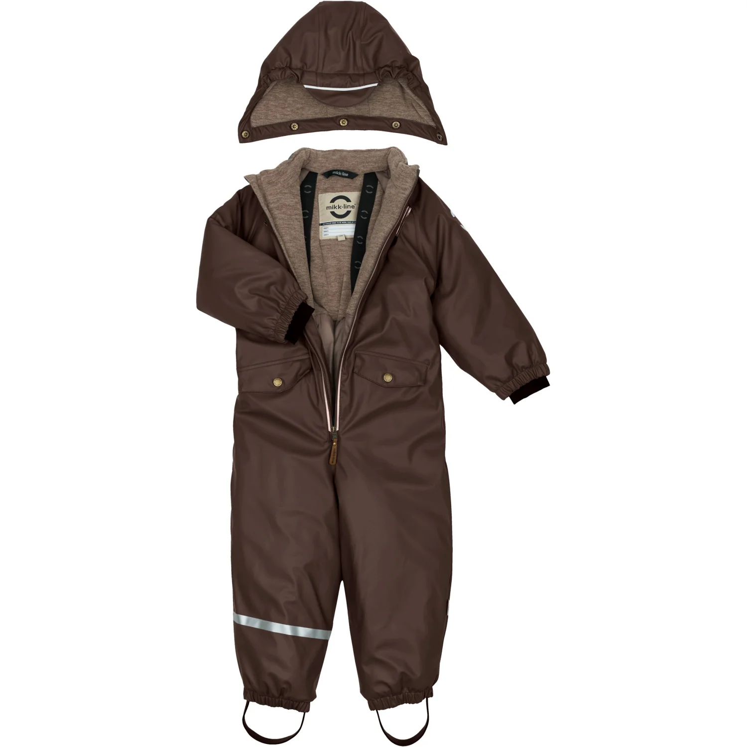 Mikk-Line French Roast PU Snow Suit - Image 3