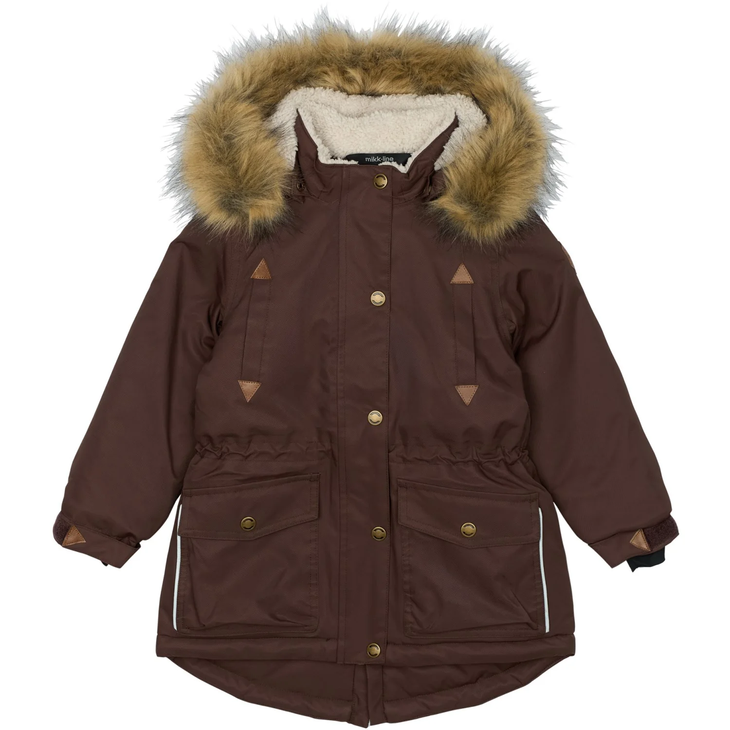 Mikk-Line French Roast Twill Nylon Girl Parca