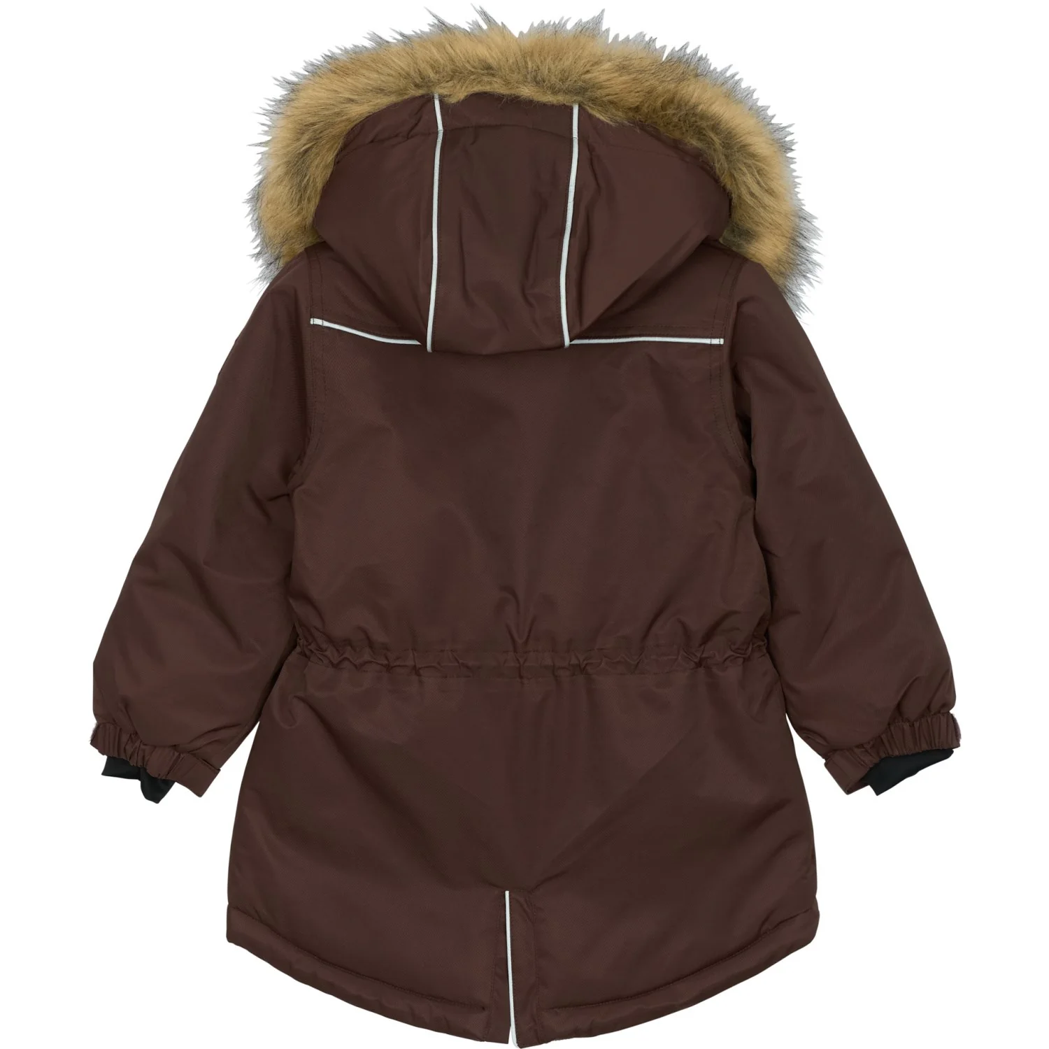 Mikk-Line French Roast Twill Nylon Girl Parca - Image 8
