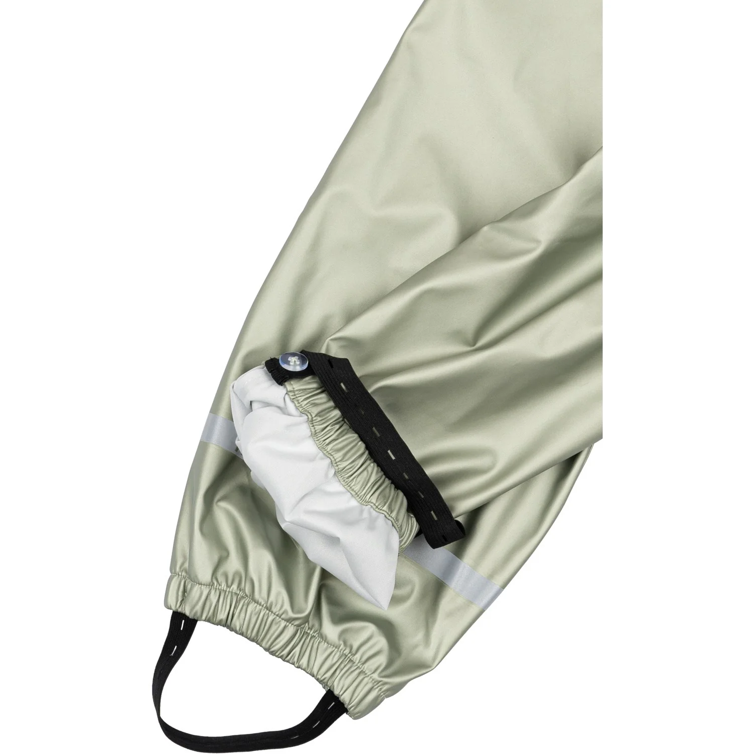 Mikk-Line Green Bay PU Metallic Rain With Suspenders/104 - Image 4