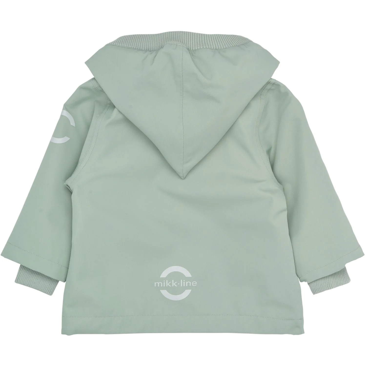 Mikk-Line Green Milieu Polyester Baby Jacket - Image 8