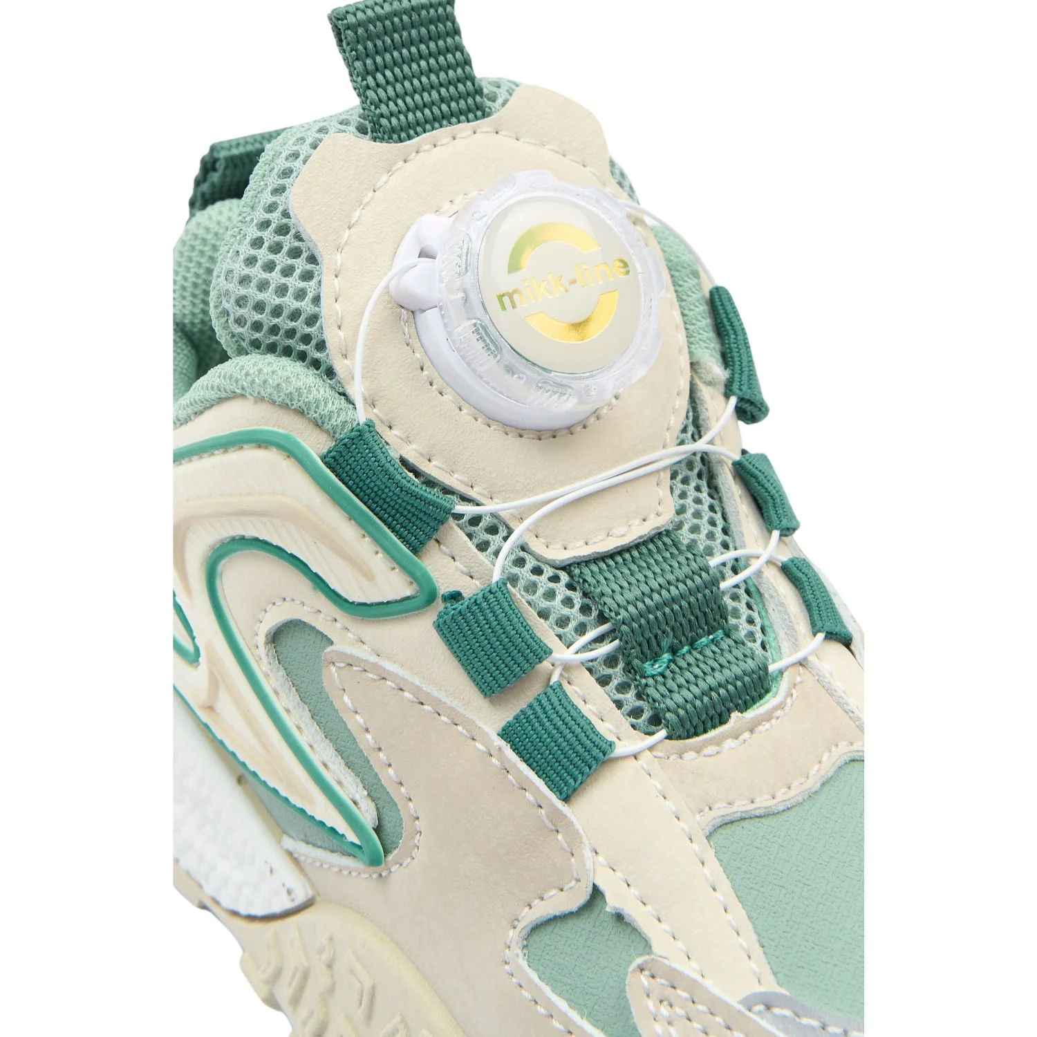 Mikk-Line Green Milieu Sneakers With Spin - Image 2