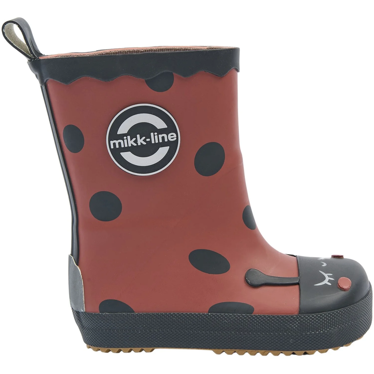 Mikk-Line Henna Wellies Ladybug Barefoot - Image 4