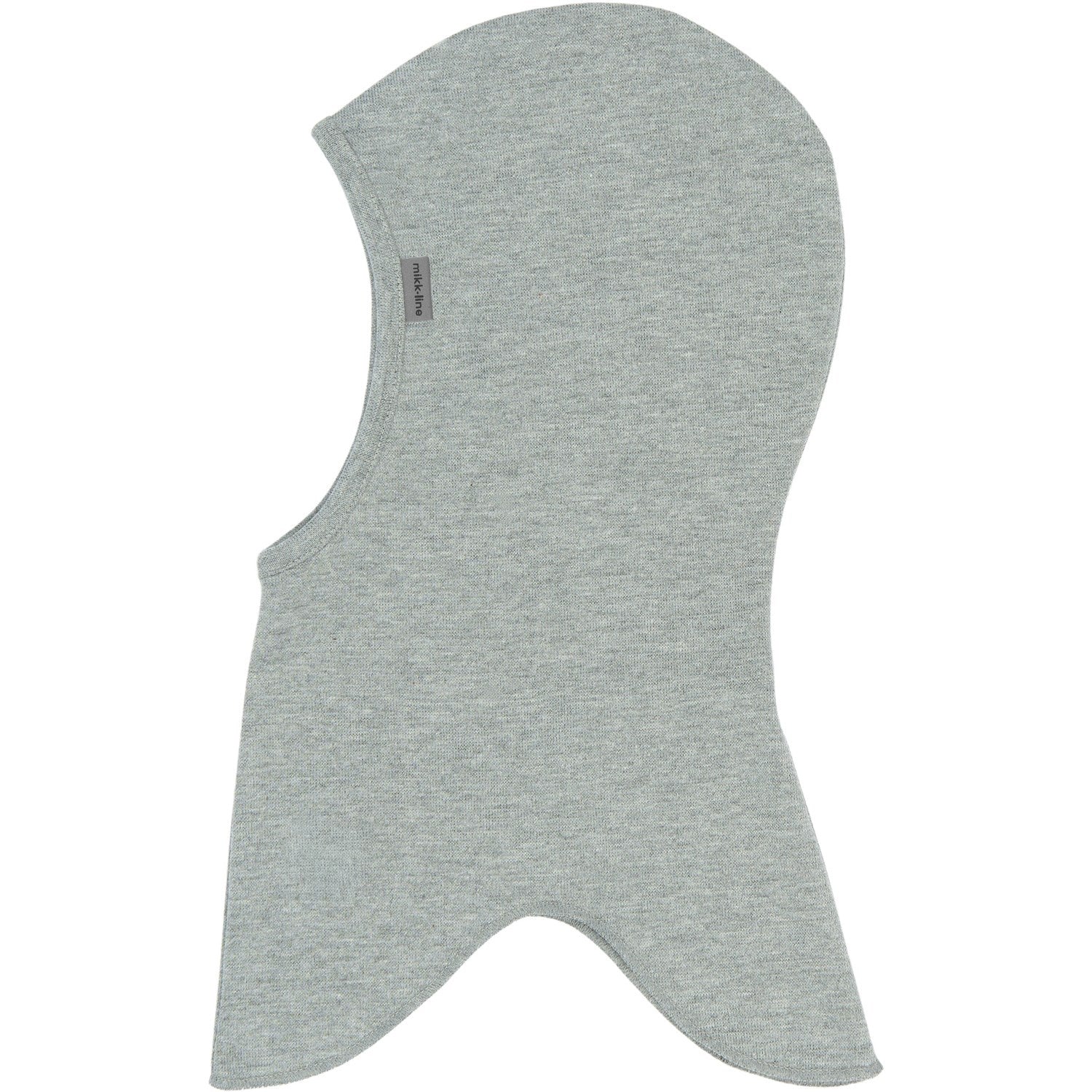 Mikk-Line Light Grey Melange Cotton Fullface