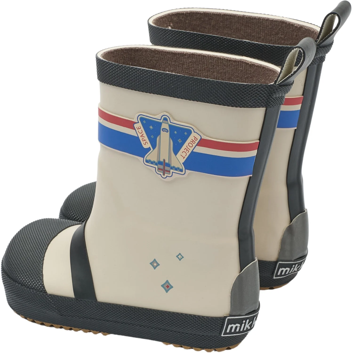 Mikk-Line Oyster Gray Wellies Astronaut Barefoot - Image 5