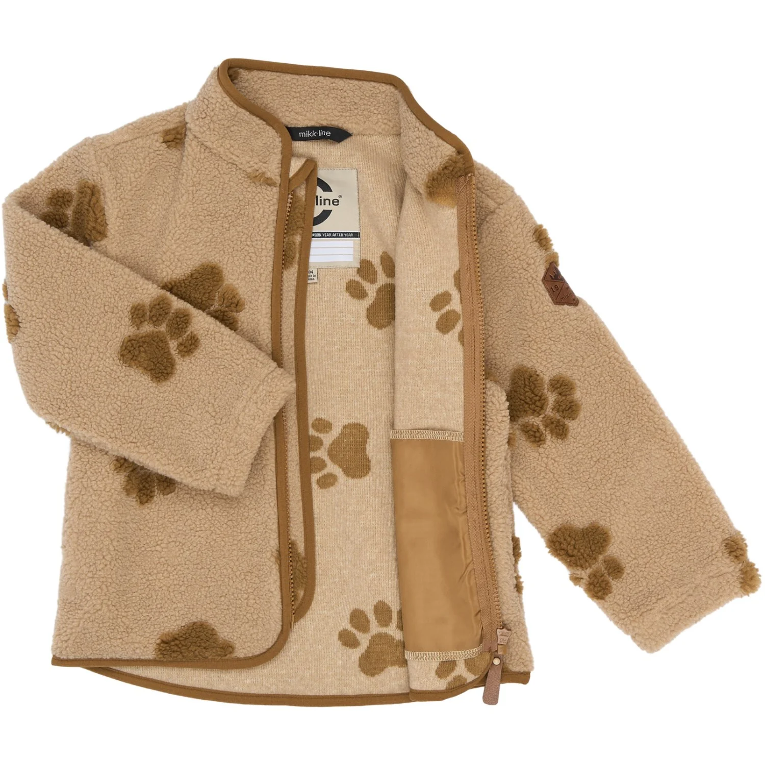 Mikk-Line Paw AOP Teddy Jacket 3D - Image 6