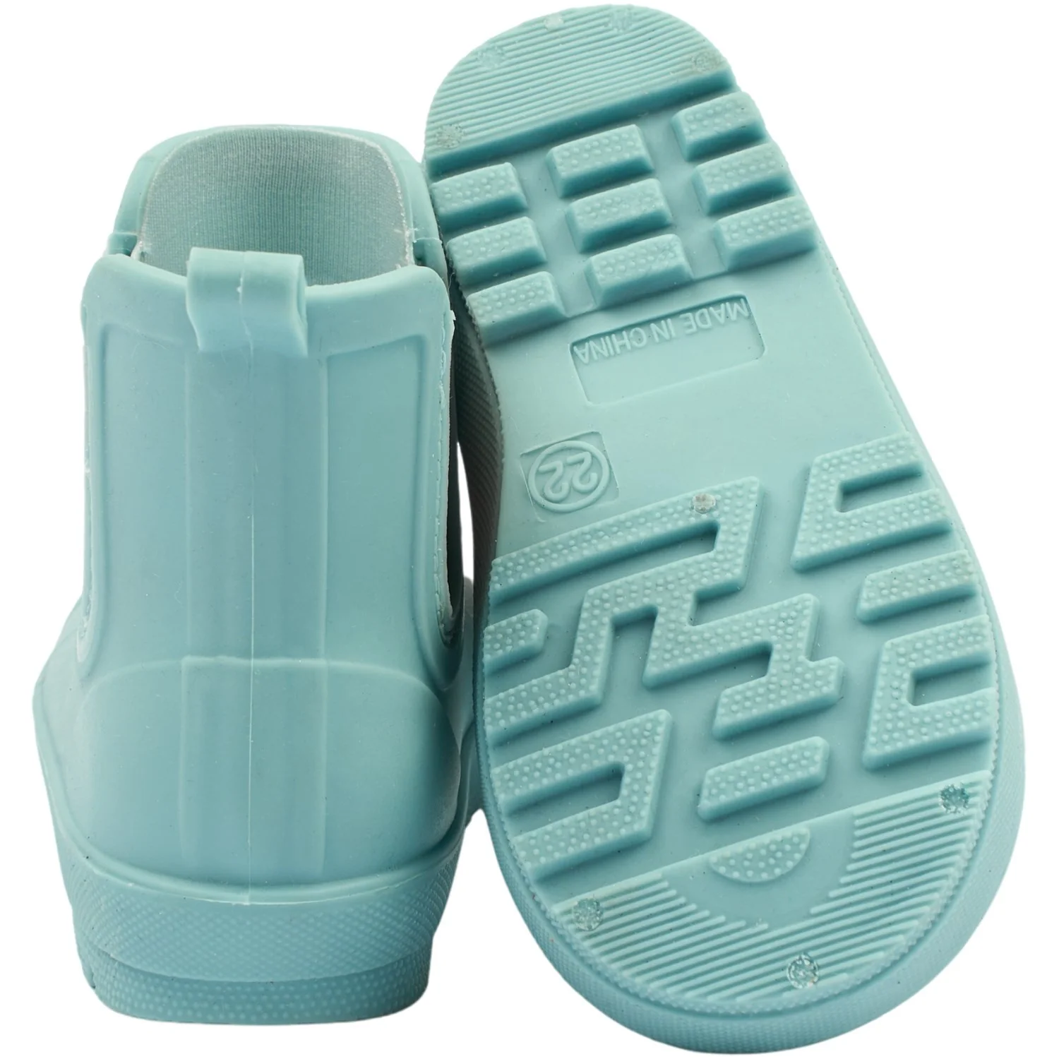 Mikk-Line Stone Blue Wellies Short Tpr - Image 7