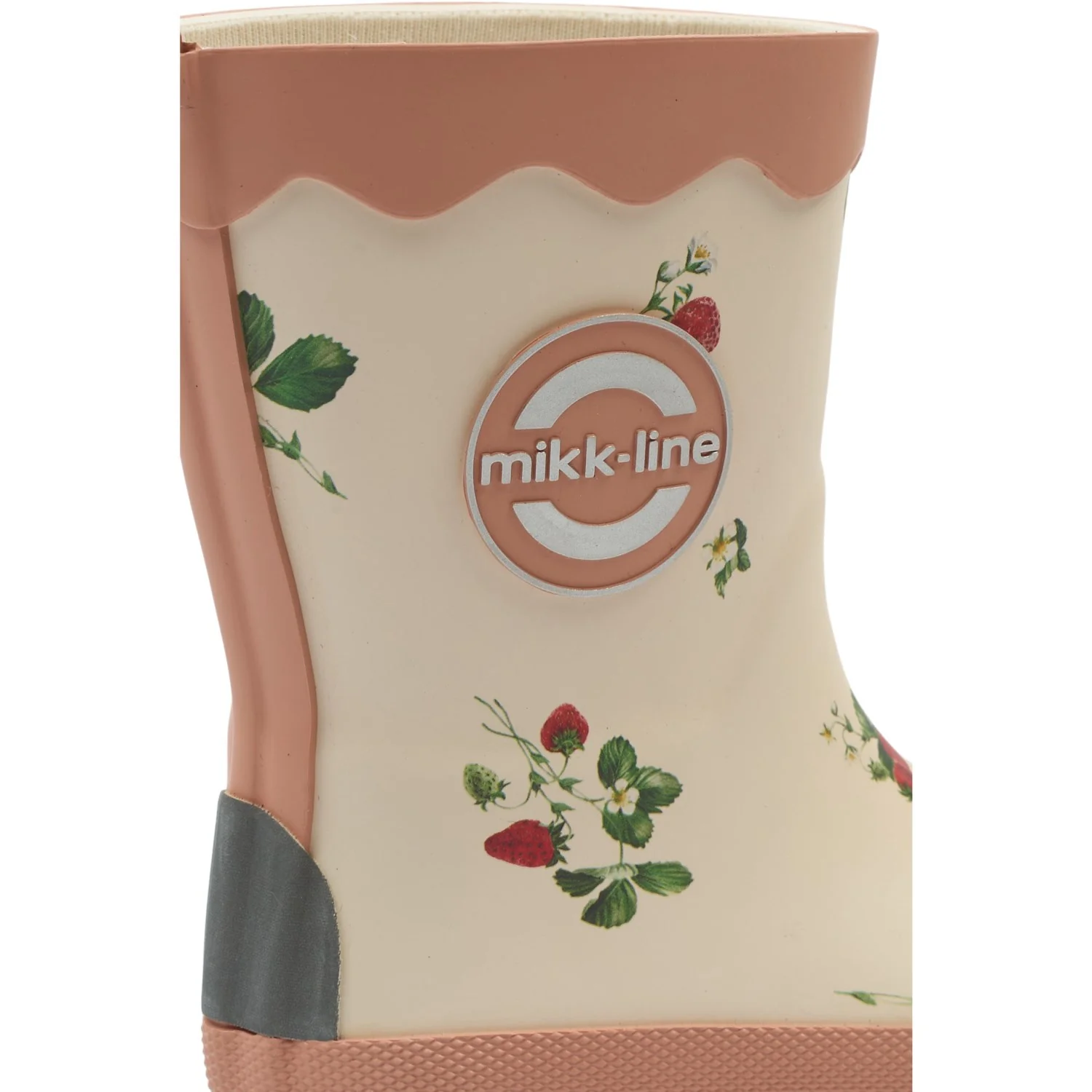 Mikk-Line Strawberry AOP Wellies AOP - Image 2