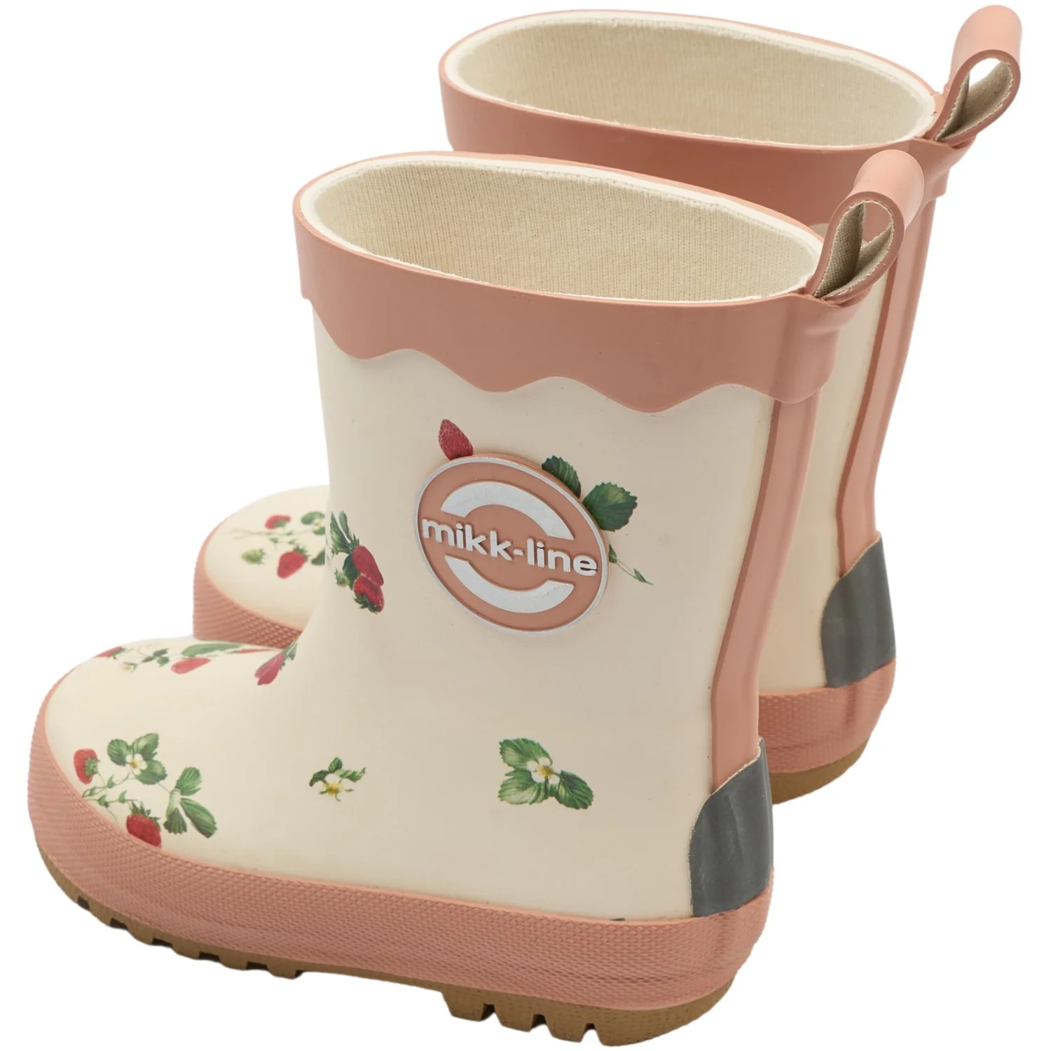 Mikk-Line Strawberry AOP Wellies AOP - Image 5