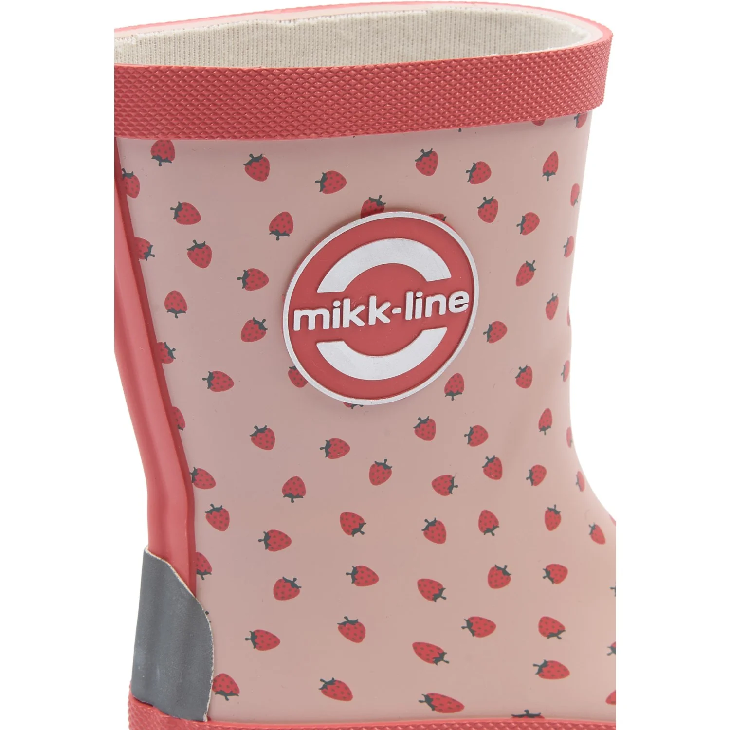 Mikk-Line Strawberry AOP Wellies AOP - Image 2