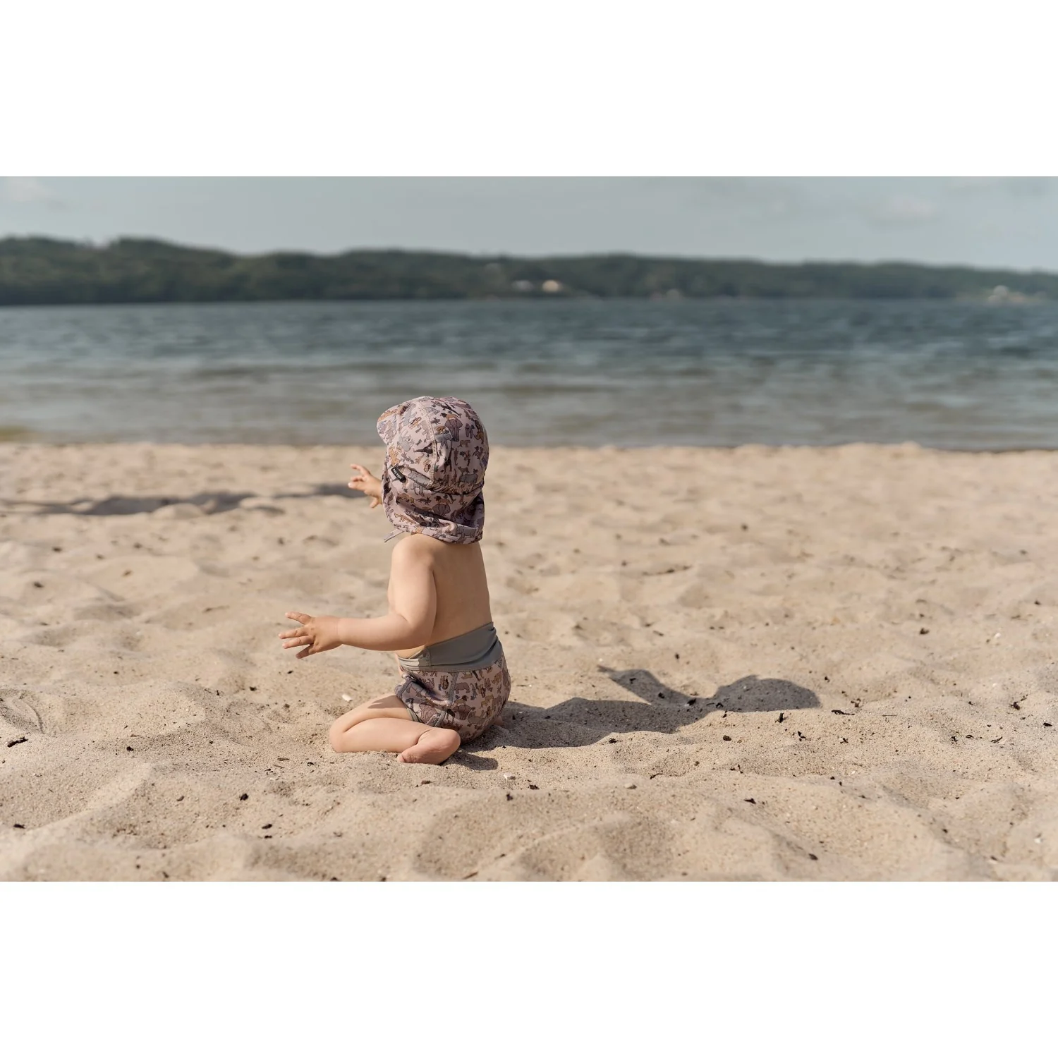 Mikk-Line Zoo AOP Swim Baby Pant AOP - Image 7