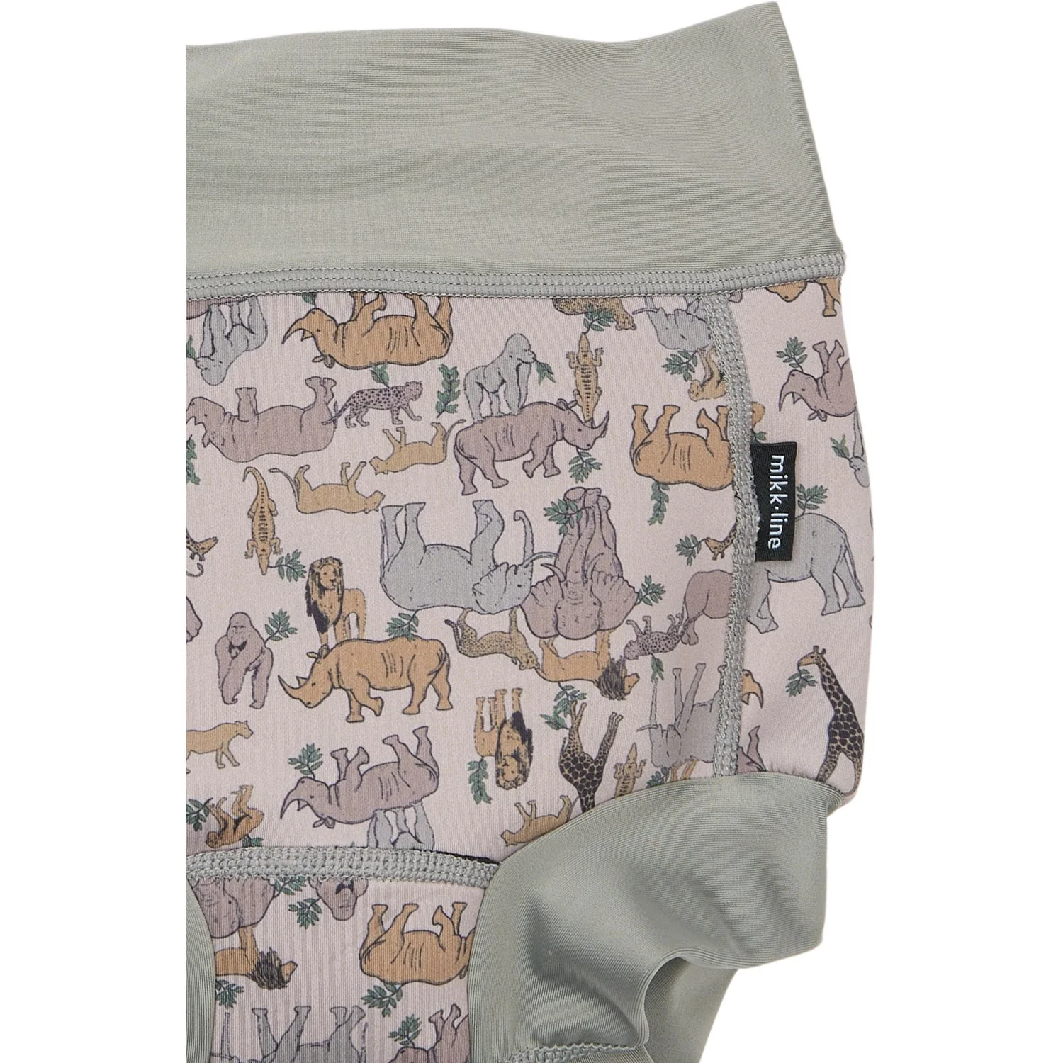 Mikk-Line Zoo AOP Swim Baby Pant AOP - Image 8