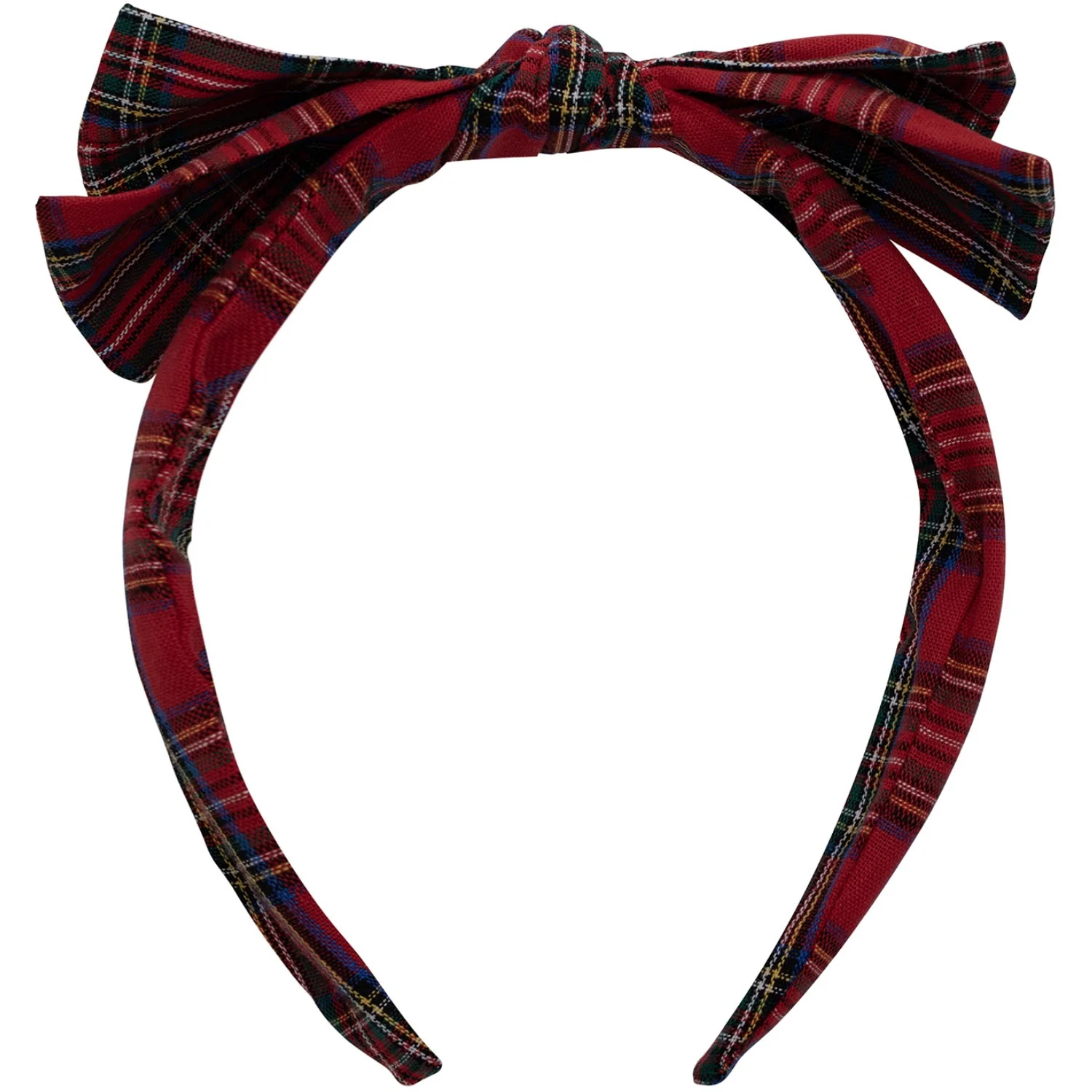 Mimi & Lula Hårbøjle - Red Tartan Edie Pony Pals