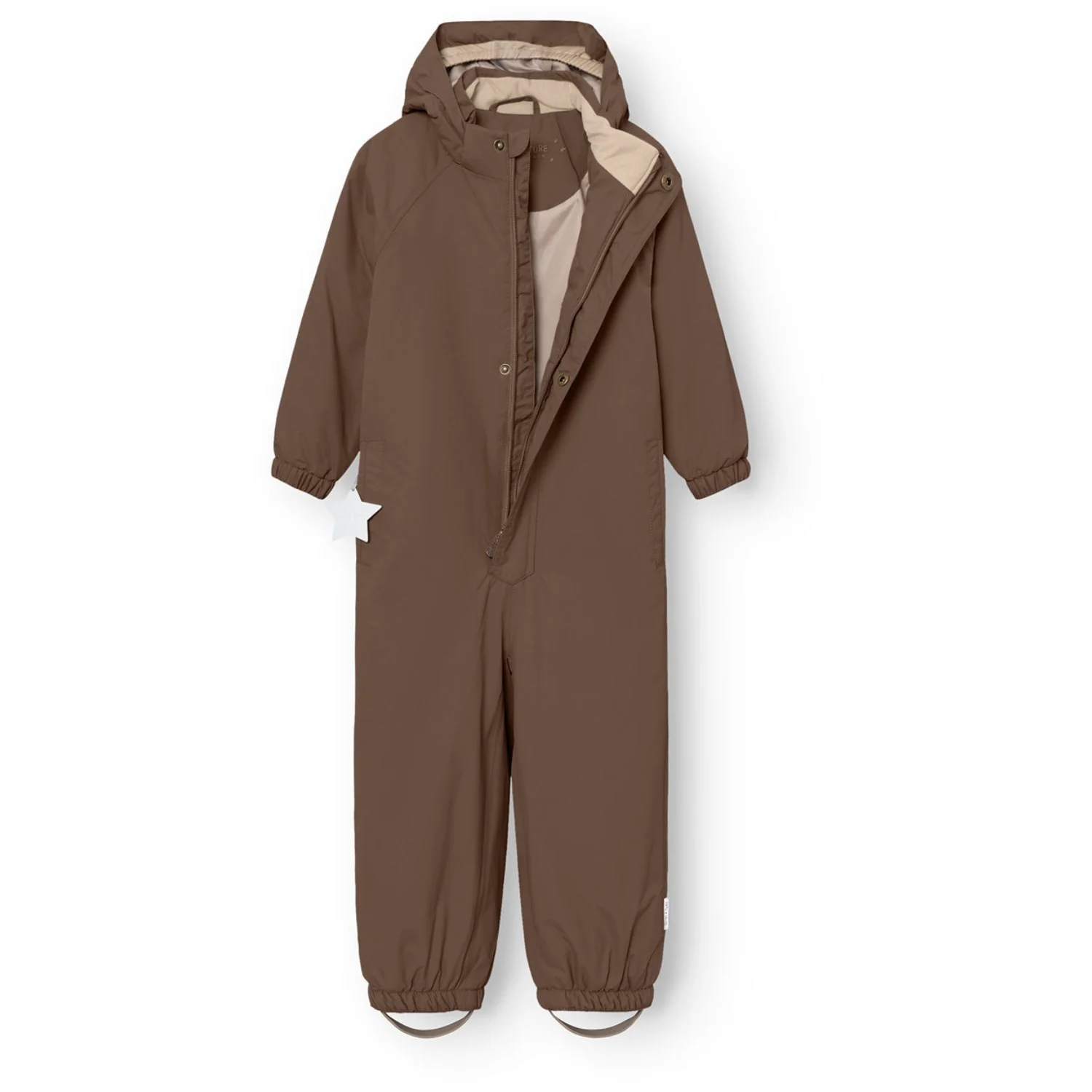 Mini A ture Chestnut Brown Matwilbo Snowsuit. GRS - Image 2
