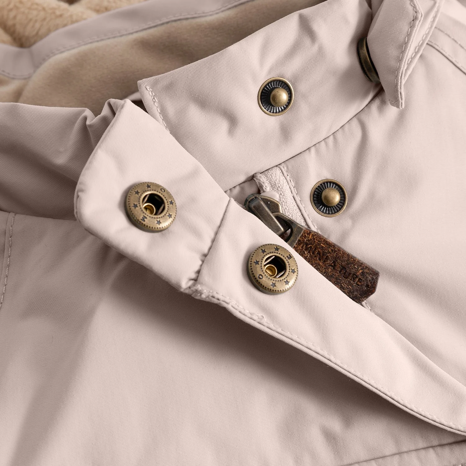 Mini A ture Cloudy Rose Matwang Fleece Lined Winter Jacket. GRS - Image 3