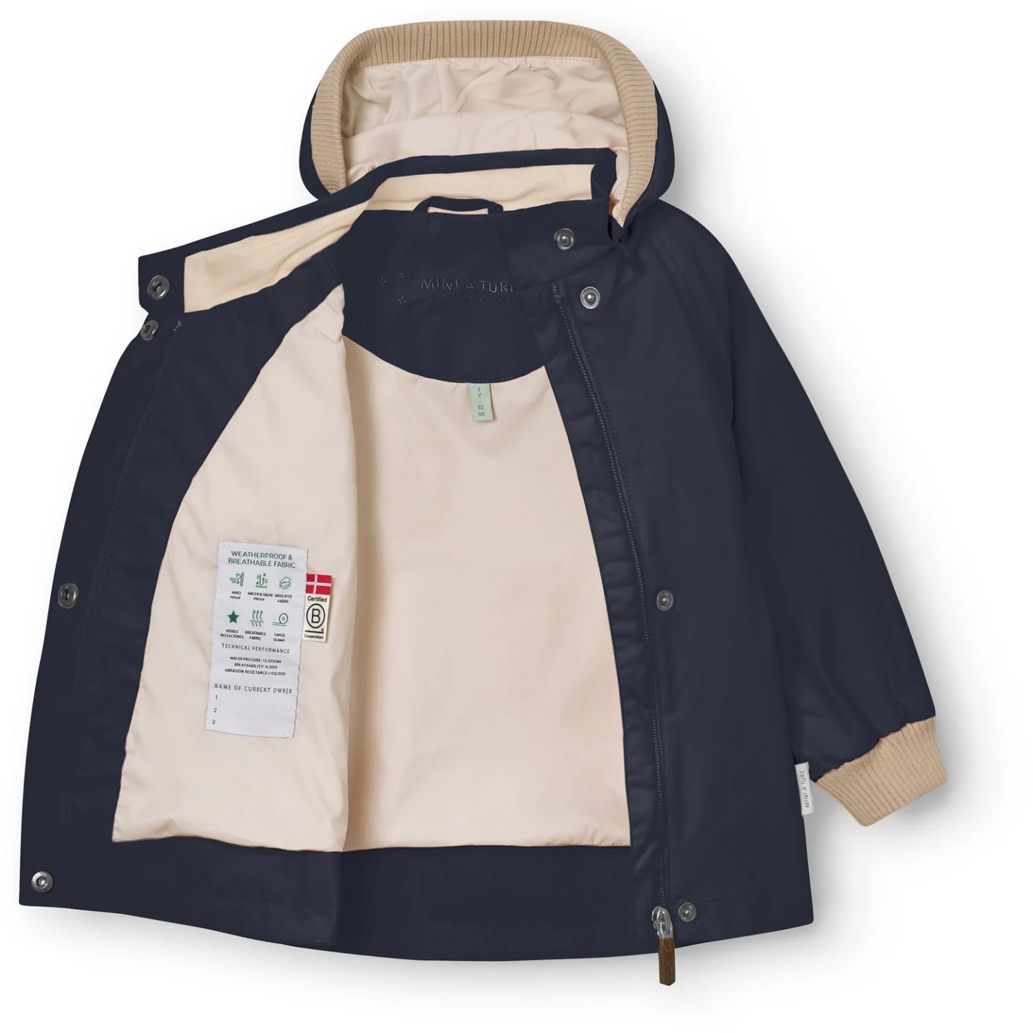 Mini A ture Ombre Blue Matwai Jacket. Grs - Image 2