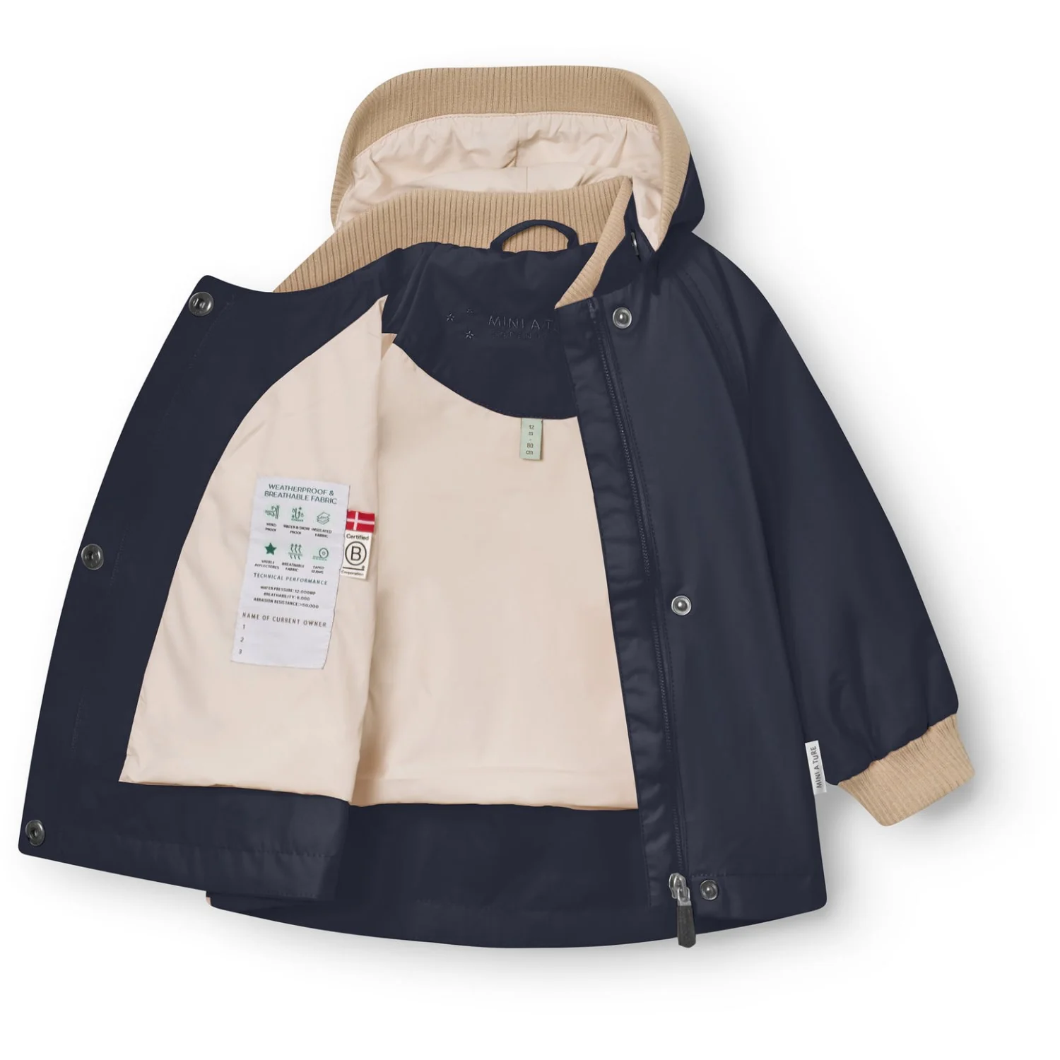Mini A ture Ombre Blue Matwai Jacket. Grs - Image 5