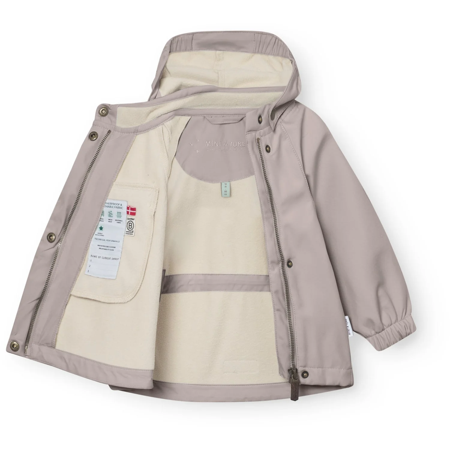 Mini A ture Opal Matwai Softshell Jacket. Grs - Image 2
