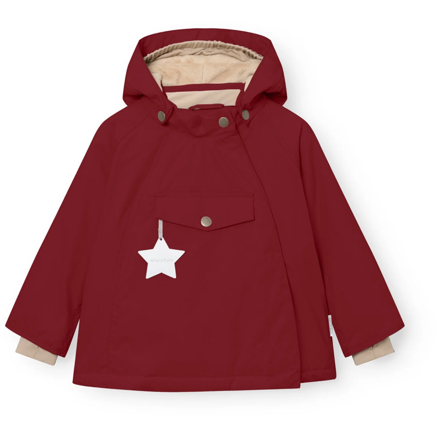 Mini A ture Red Merlot Matwang Fleece Lined Winter Jacket. GRS - Image 8