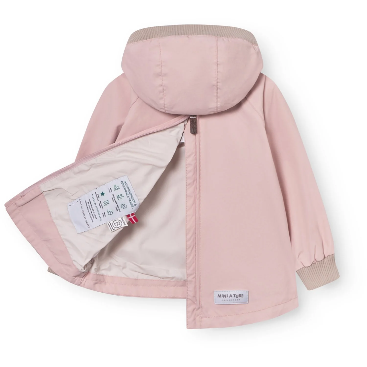 Mini A ture Rose Smoke Matbabyvito Anorak. Grs - Image 2