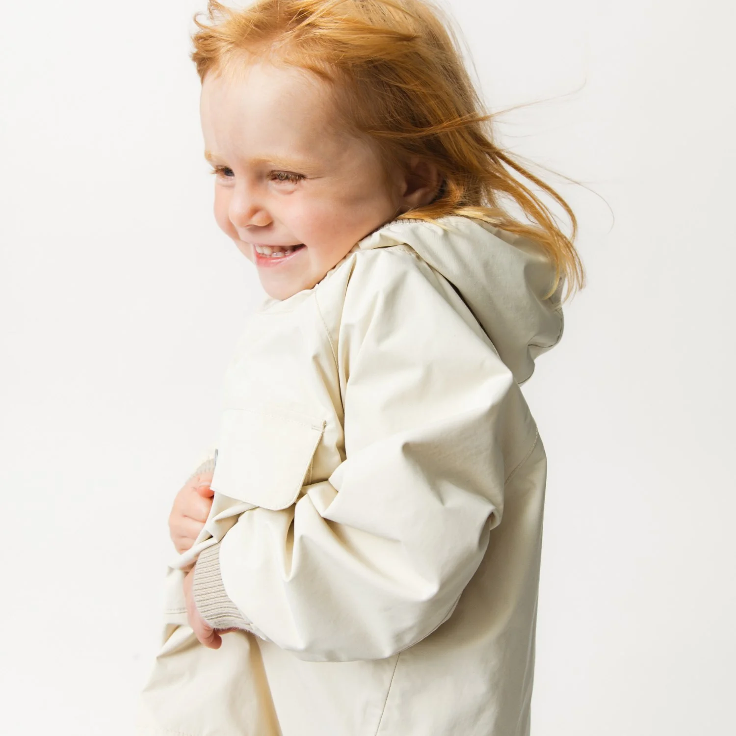 Mini A ture Sandshell Matwai Fleece Lined Jacket. Grs - Image 4