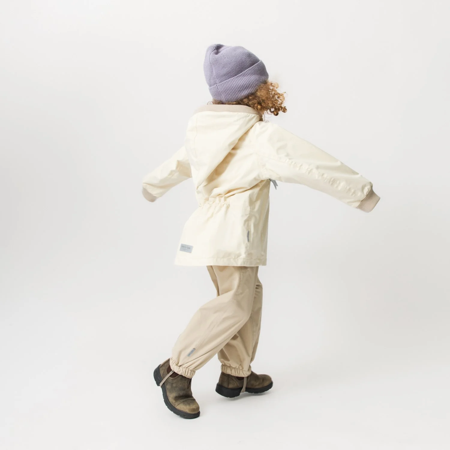 Mini A ture Sandshell Matwai Fleece Lined Jacket. Grs - Image 5