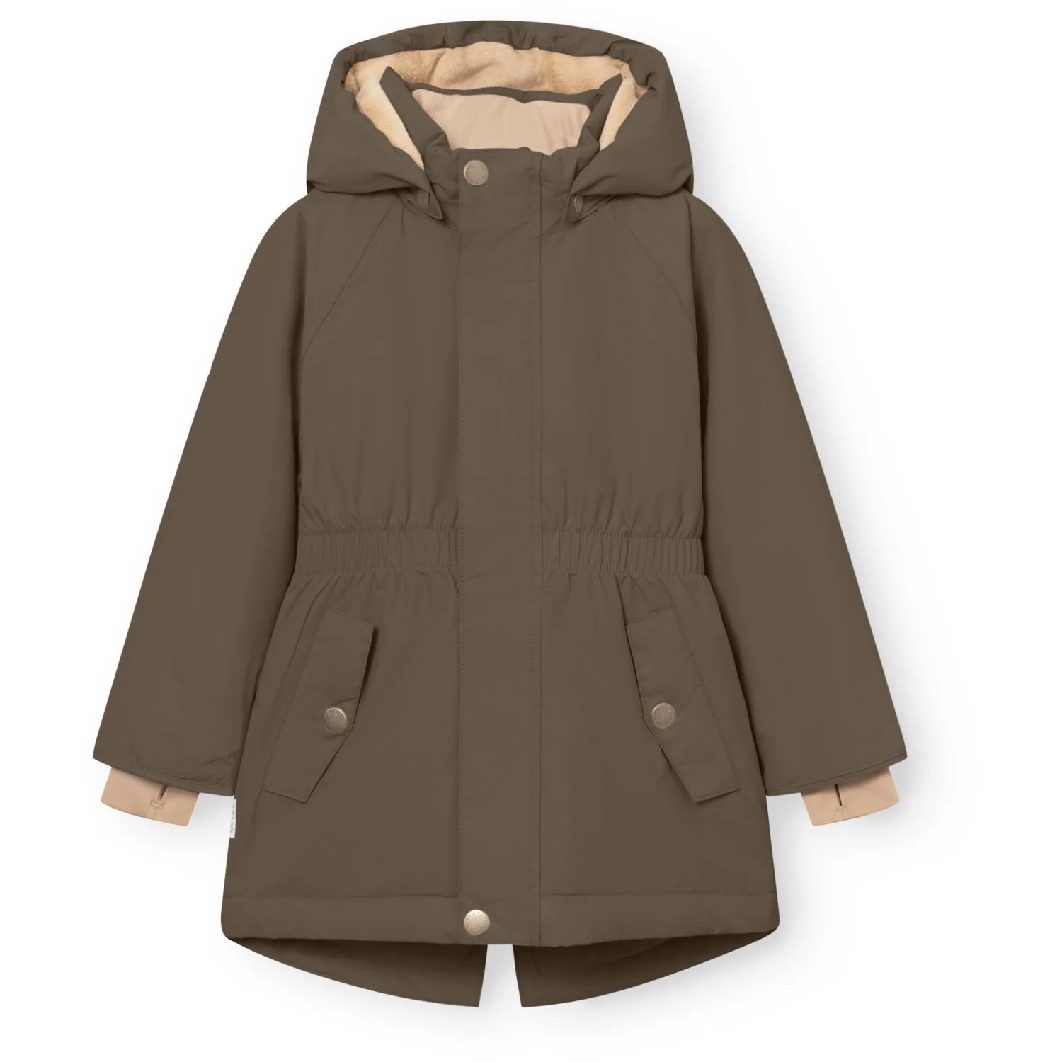 Mini A ture Tarmac Green Matvikania Fleece Lined Winter Jacket. GRS