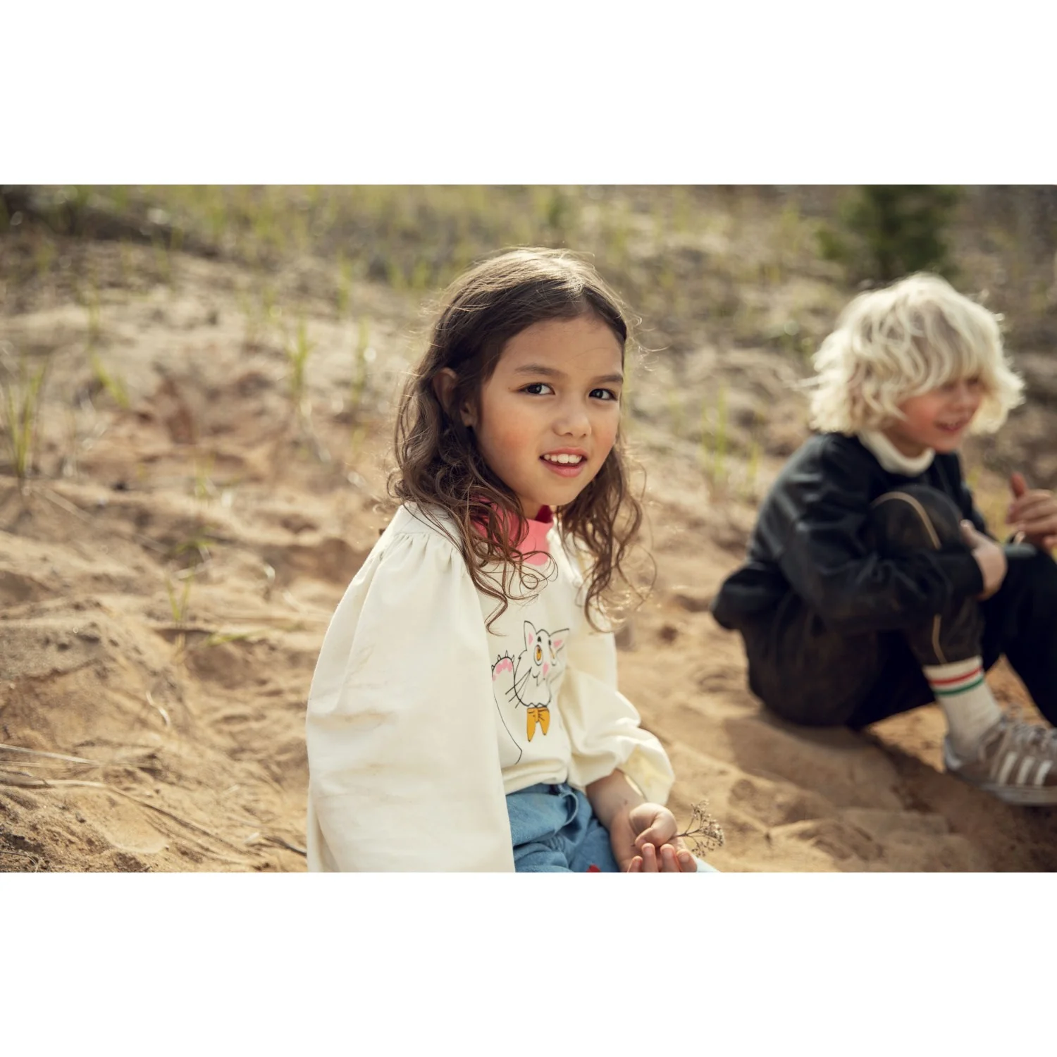 Mini Rodini Black Mammoth Chenille Sweatshirt - Image 21