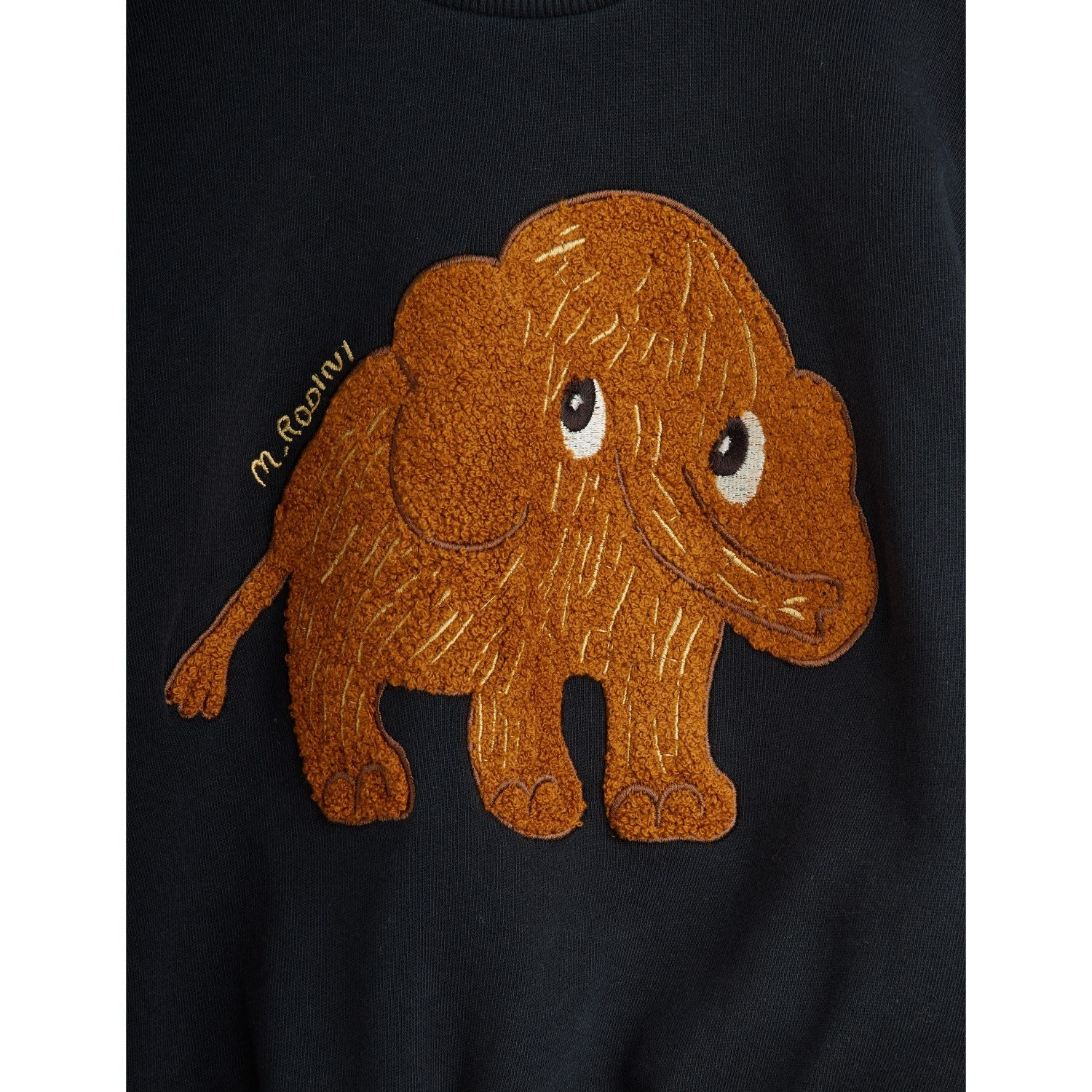 Mini Rodini Black Mammoth Chenille Sweatshirt - Image 29