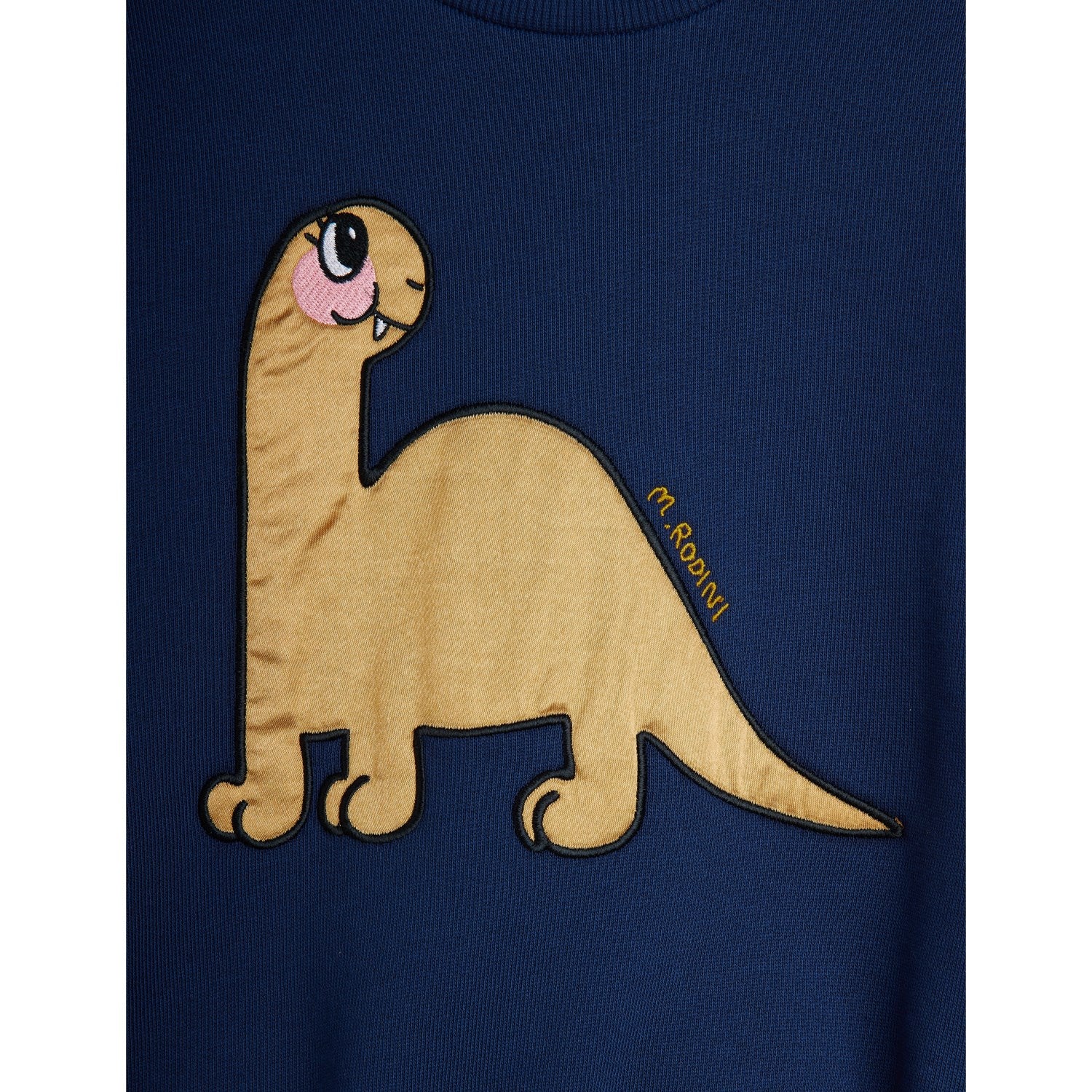 Mini Rodini Blue Dino Application Sweatshirt - Image 10
