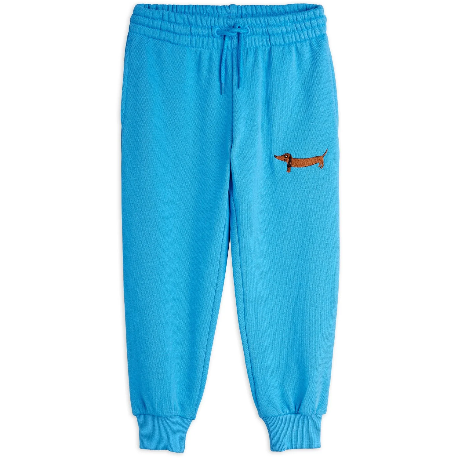 Mini Rodini Blue Dog Emb Sweatpants - Image 4