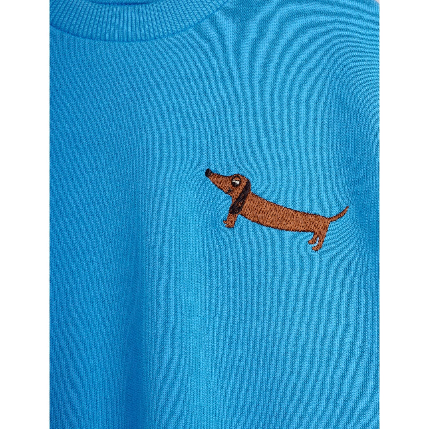Mini Rodini Blue Dog Emb Sweatshirt - Image 8