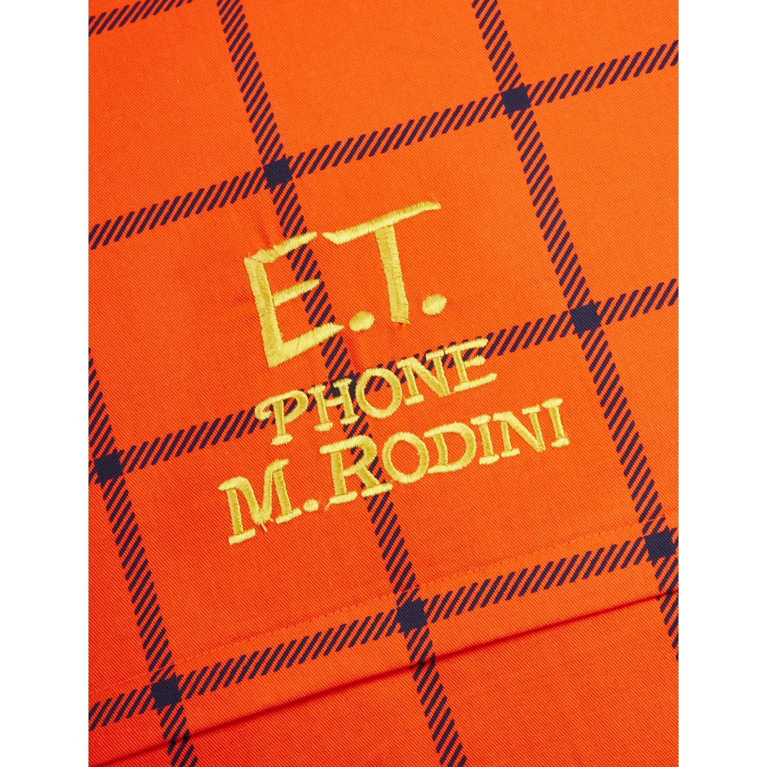 Mini Rodini Blue E.T. AOP Padded Quilted Pillowcase - Image 2