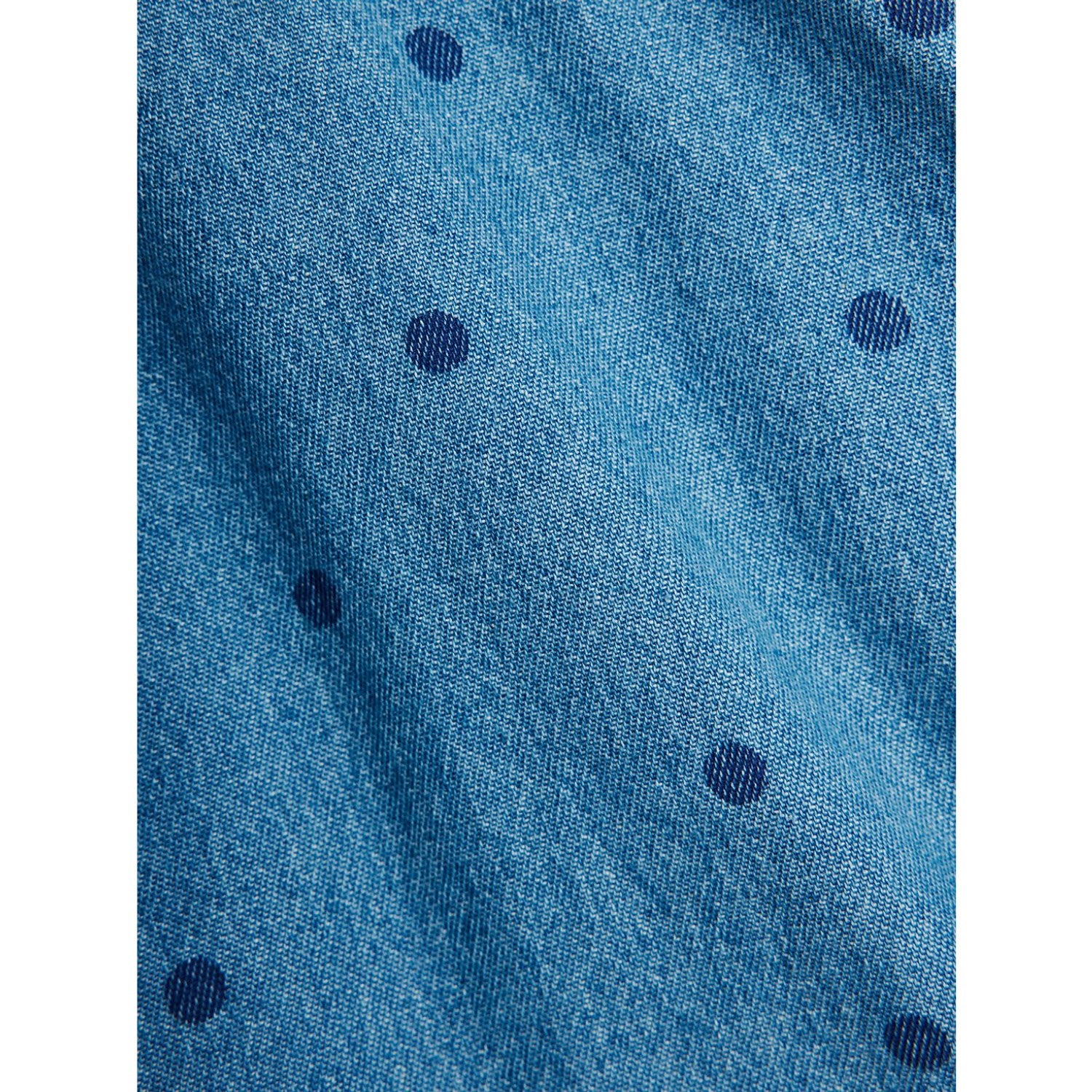 Mini Rodini Blue Lw Denim Dots AOP Shorts 2 - Image 3