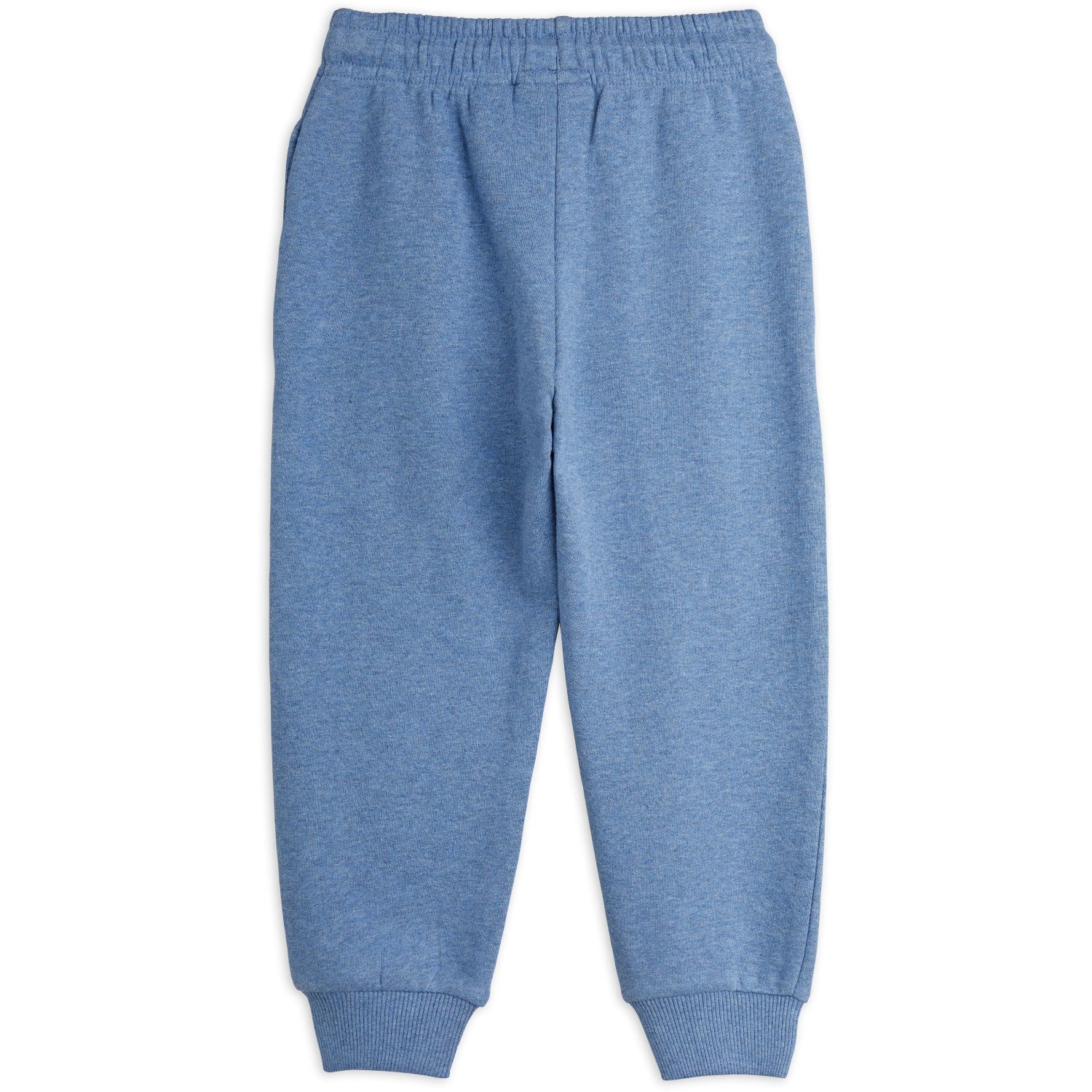 Mini Rodini Blue Panther Sp Melange Sweatpants - Image 3