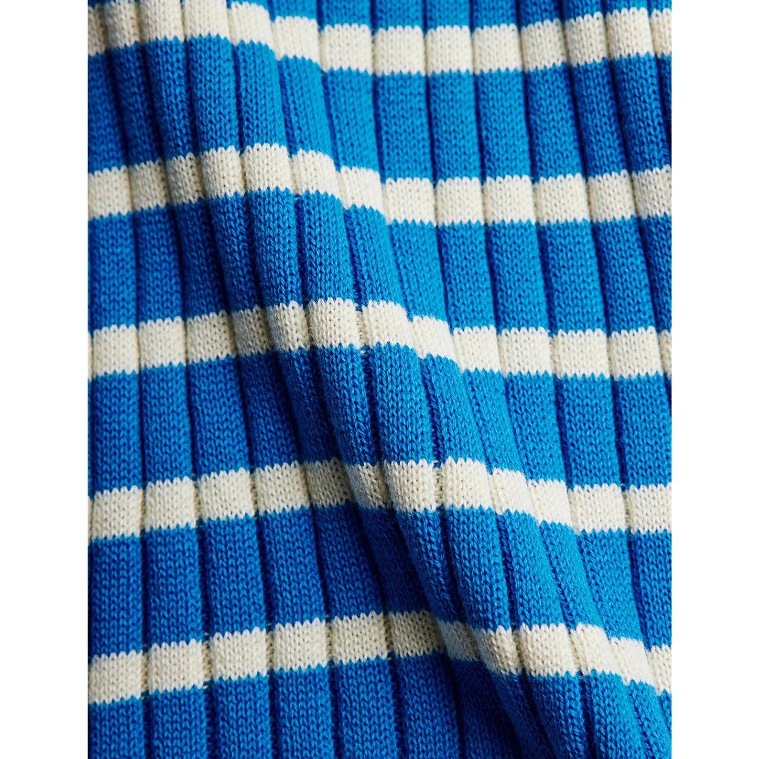 Mini Rodini Blue Ritzratz Patch Rib Knitted Stripe Ss Dress - Image 11