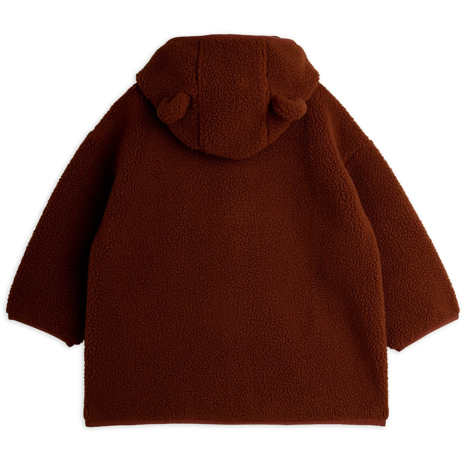 Mini Rodini Brown Bear Emb Pile Jacket - Image 11