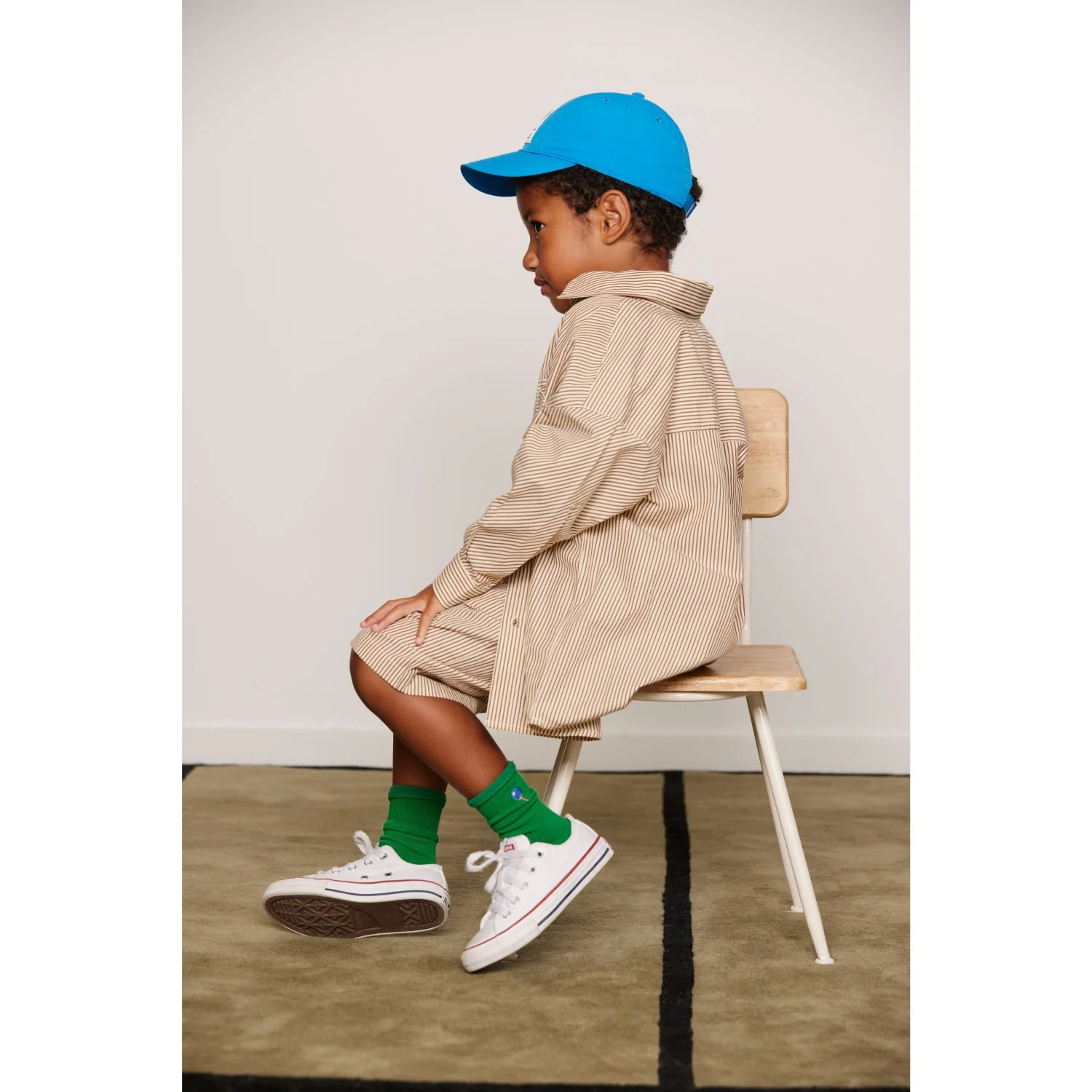 Mini Rodini Brown Poplin Yd Ls Shirt - Image 11