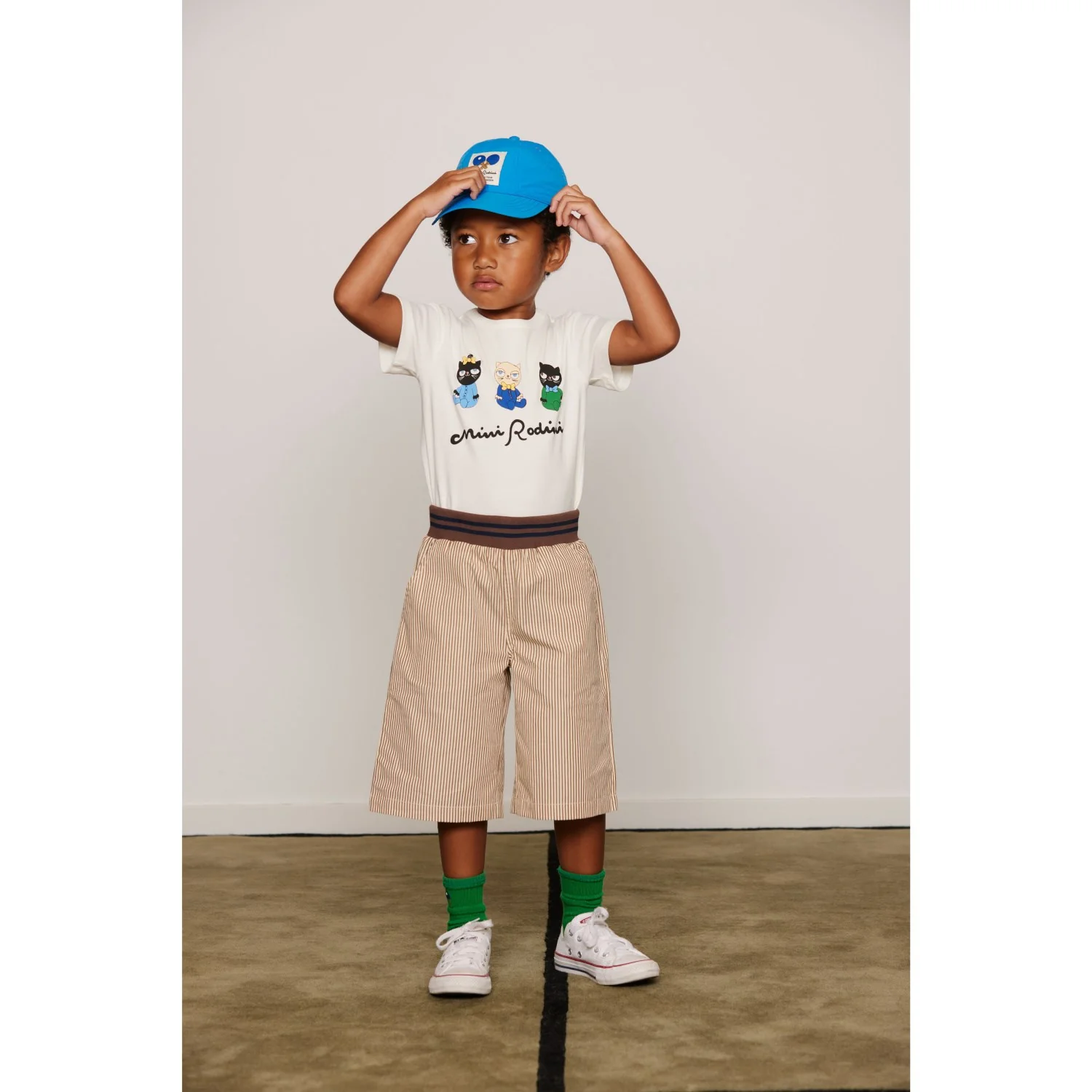 Mini Rodini Brown Poplin Yd Woven Shorts - Image 8