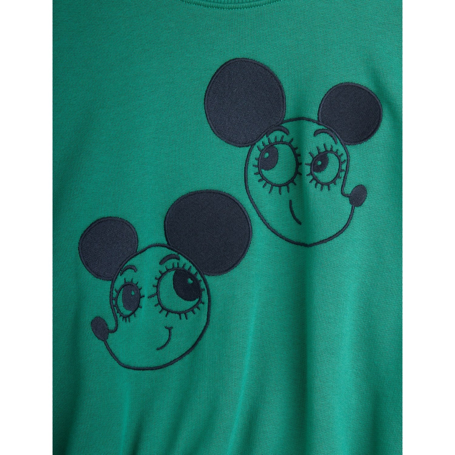 Mini Rodini Green Ritzratz Emb Sweatshirt - Image 7