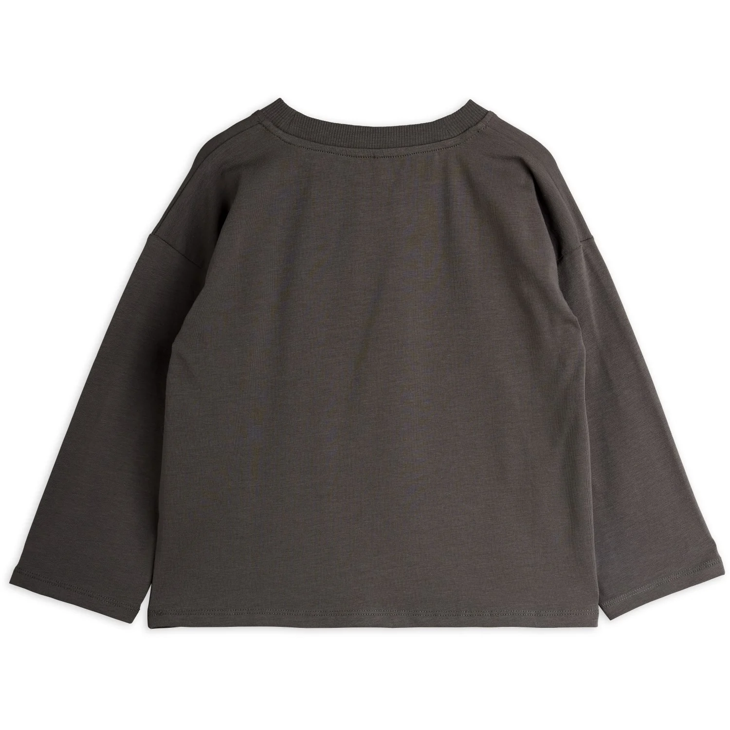 Mini Rodini Grey Bear Sp Ls Top - Image 3