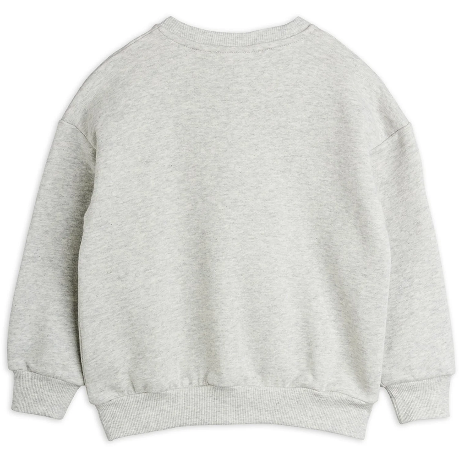 Mini Rodini Grey Melange Eyes Emb Sweatshirt - Image 5