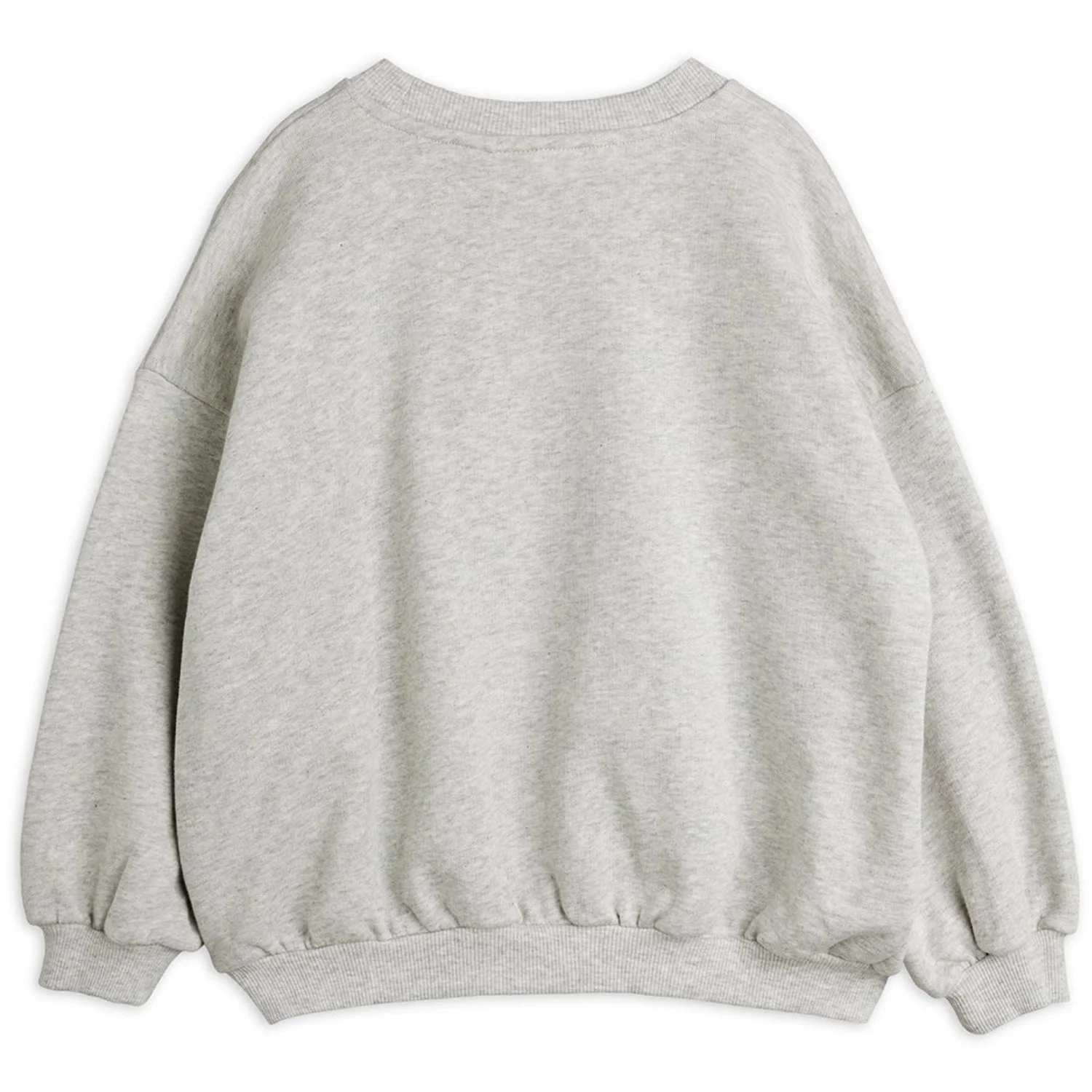 Mini Rodini Grey Melange Planet Emb Sweatshirt - Image 3